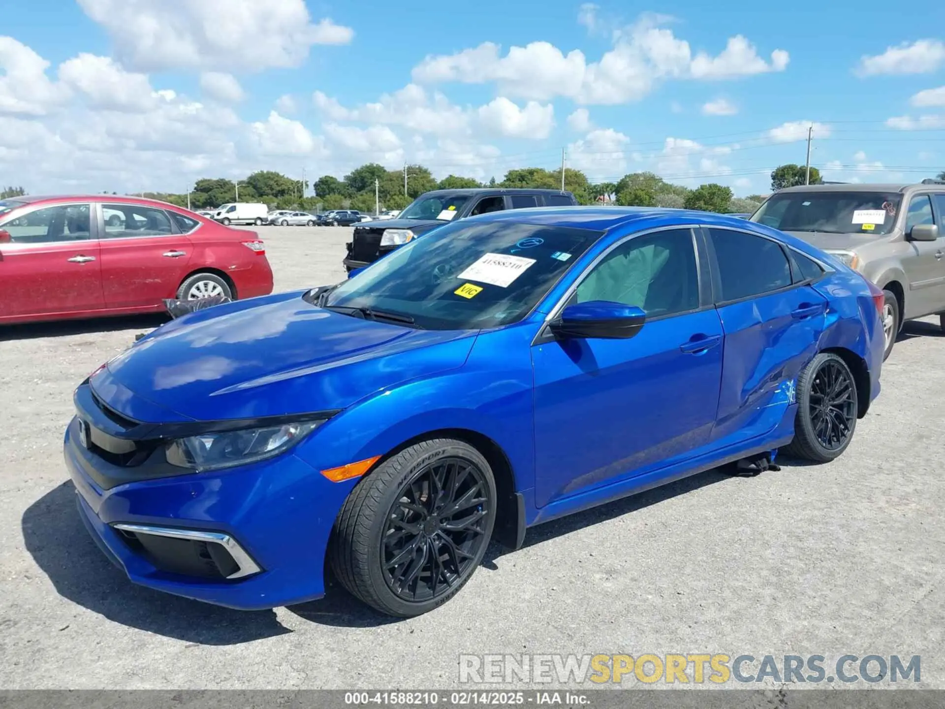 6 Photograph of a damaged car 19XFC2F69KE042024 HONDA CIVIC 2019