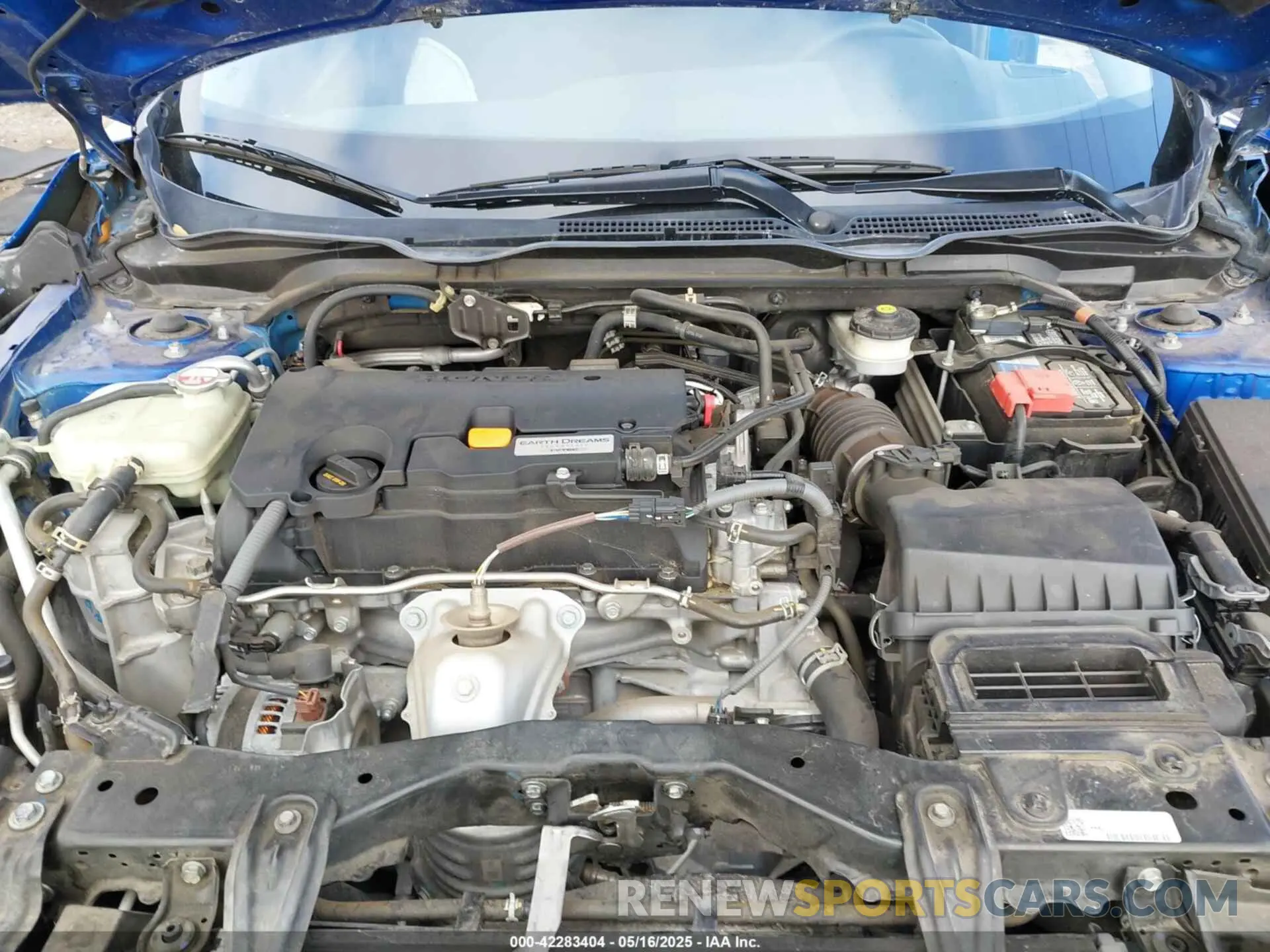 10 Photograph of a damaged car 19XFC2F69KE042590 HONDA CIVIC 2019
