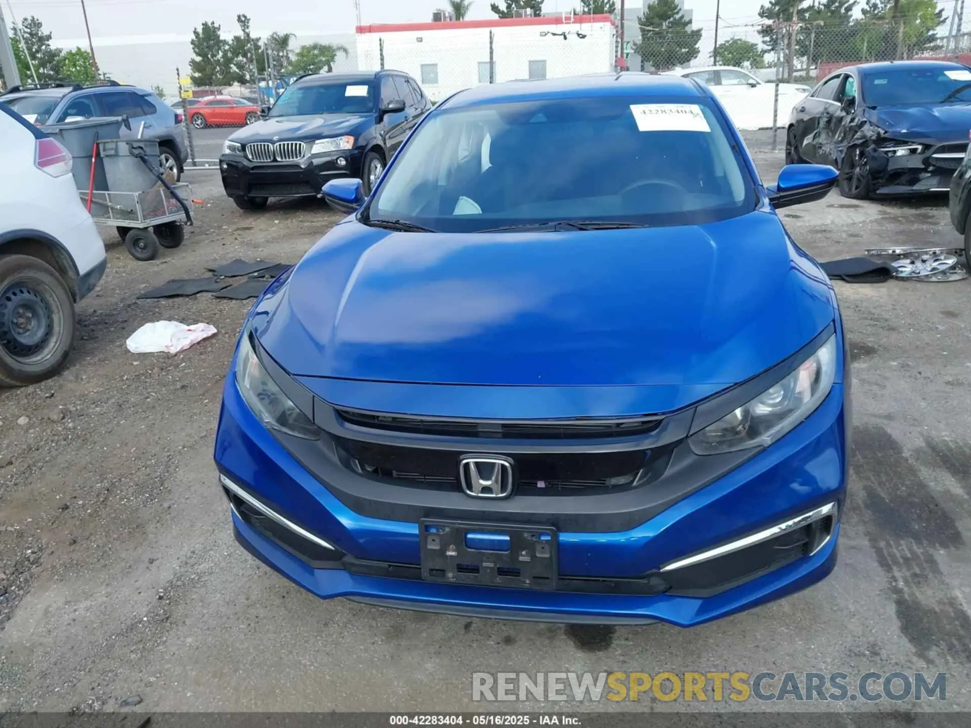 12 Photograph of a damaged car 19XFC2F69KE042590 HONDA CIVIC 2019