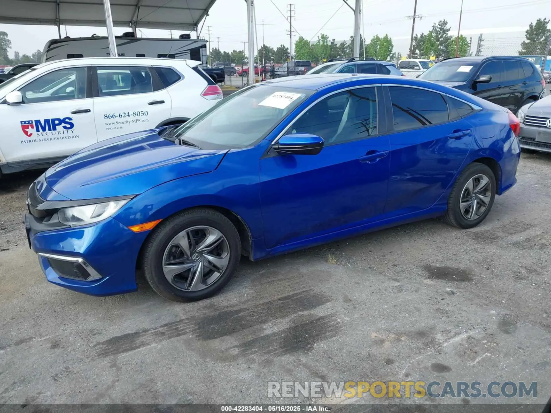 2 Photograph of a damaged car 19XFC2F69KE042590 HONDA CIVIC 2019