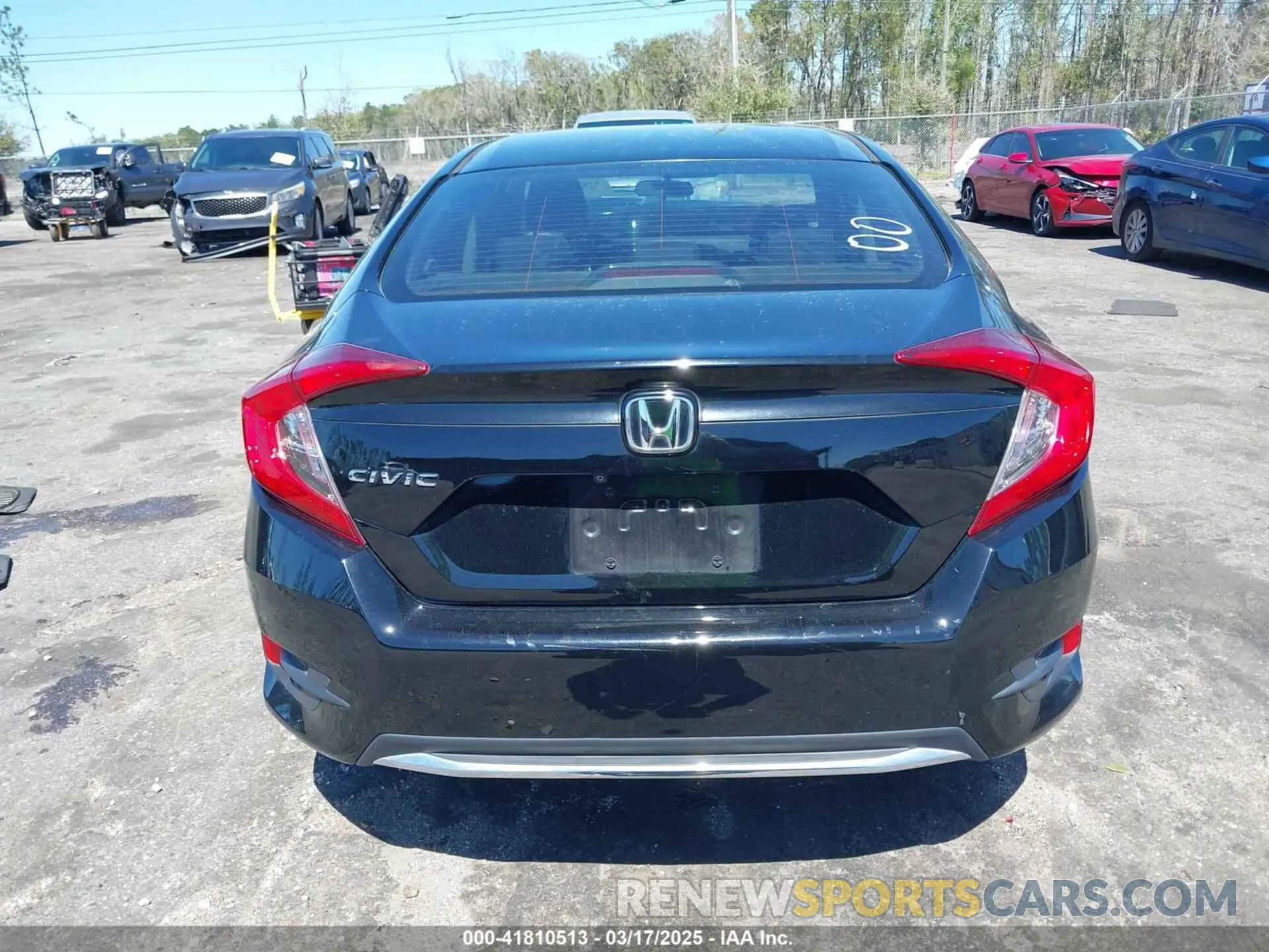 16 Photograph of a damaged car 19XFC2F69KE047045 HONDA CIVIC 2019