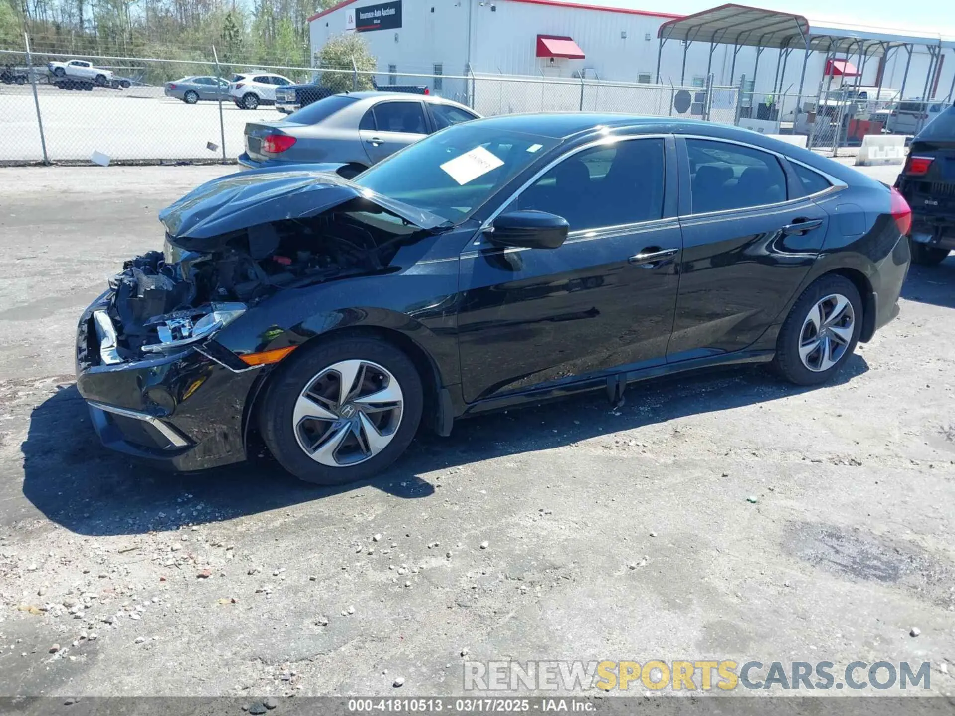 2 Photograph of a damaged car 19XFC2F69KE047045 HONDA CIVIC 2019
