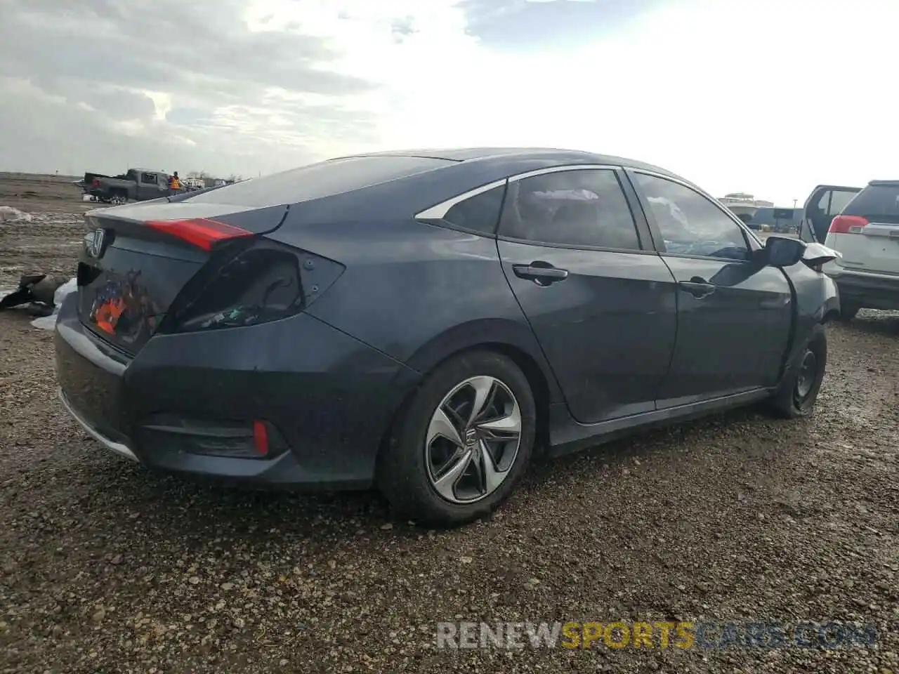 3 Photograph of a damaged car 19XFC2F69KE047269 HONDA CIVIC 2019