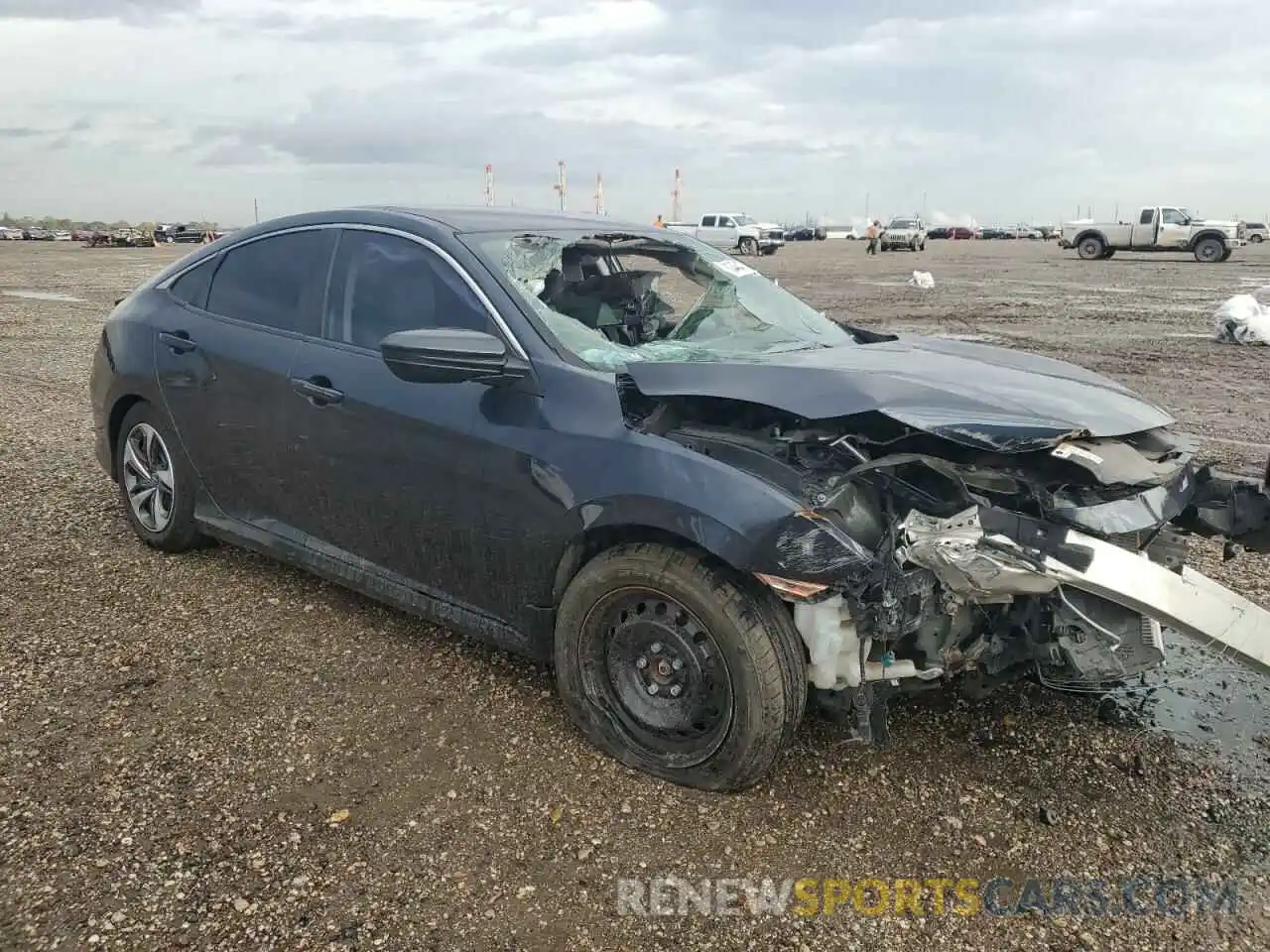 4 Photograph of a damaged car 19XFC2F69KE047269 HONDA CIVIC 2019