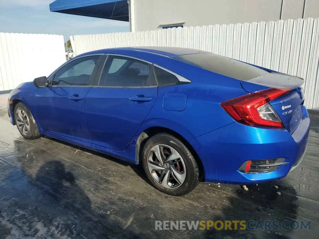 2 Photograph of a damaged car 19XFC2F69KE048907 HONDA CIVIC 2019