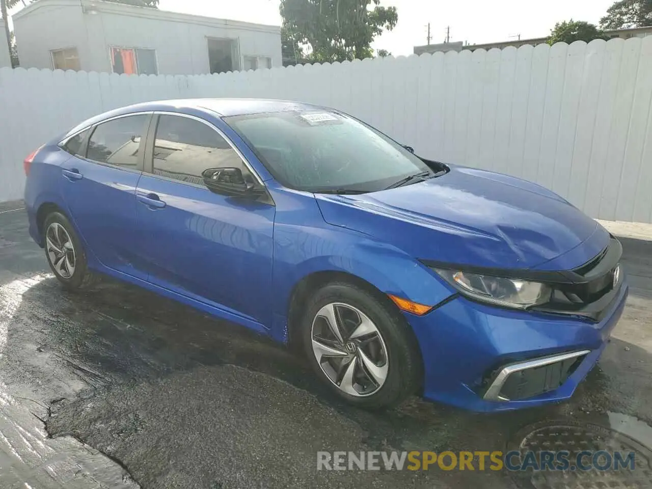 4 Photograph of a damaged car 19XFC2F69KE048907 HONDA CIVIC 2019