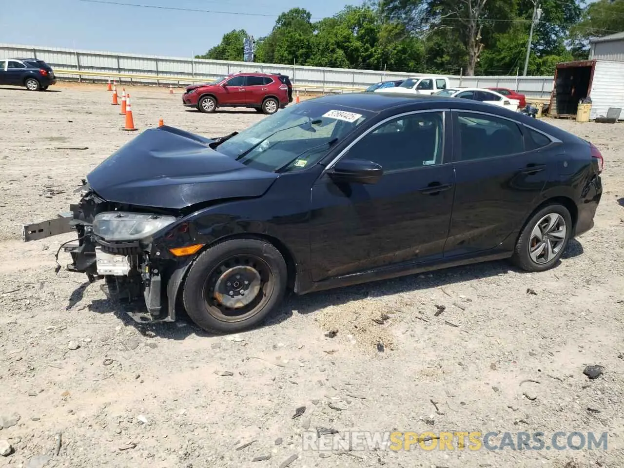 1 Photograph of a damaged car 19XFC2F69KE049362 HONDA CIVIC 2019