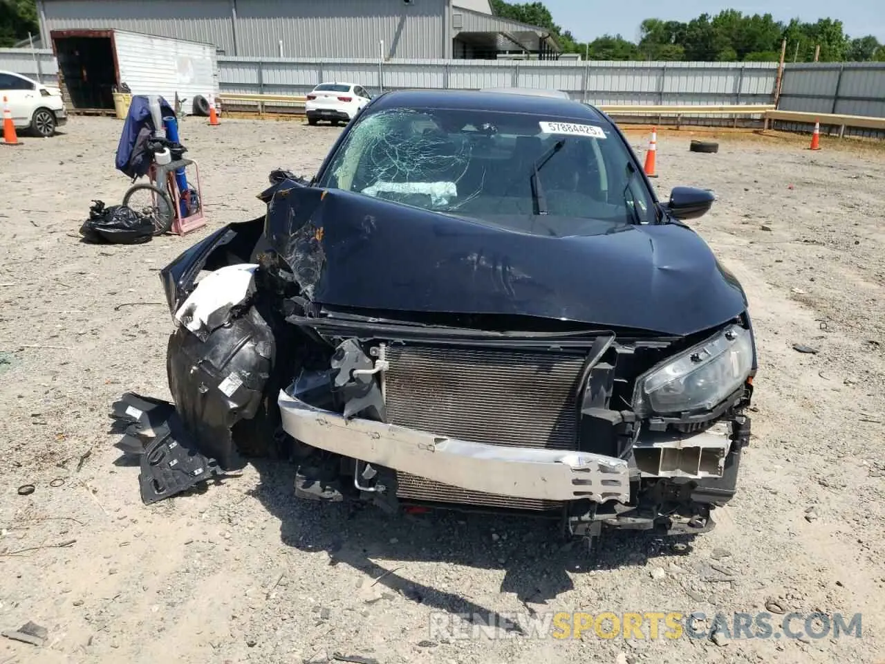 5 Photograph of a damaged car 19XFC2F69KE049362 HONDA CIVIC 2019