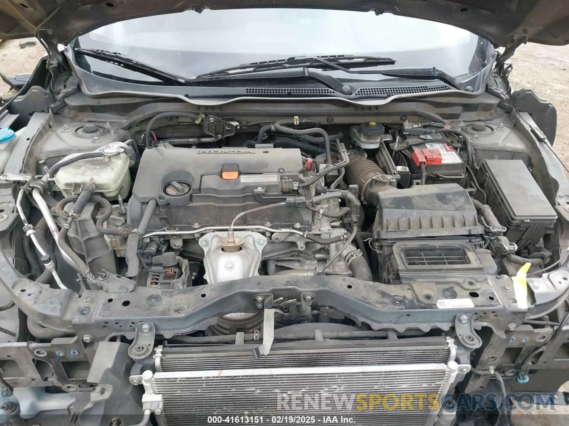 10 Photograph of a damaged car 19XFC2F69KE207652 HONDA CIVIC 2019