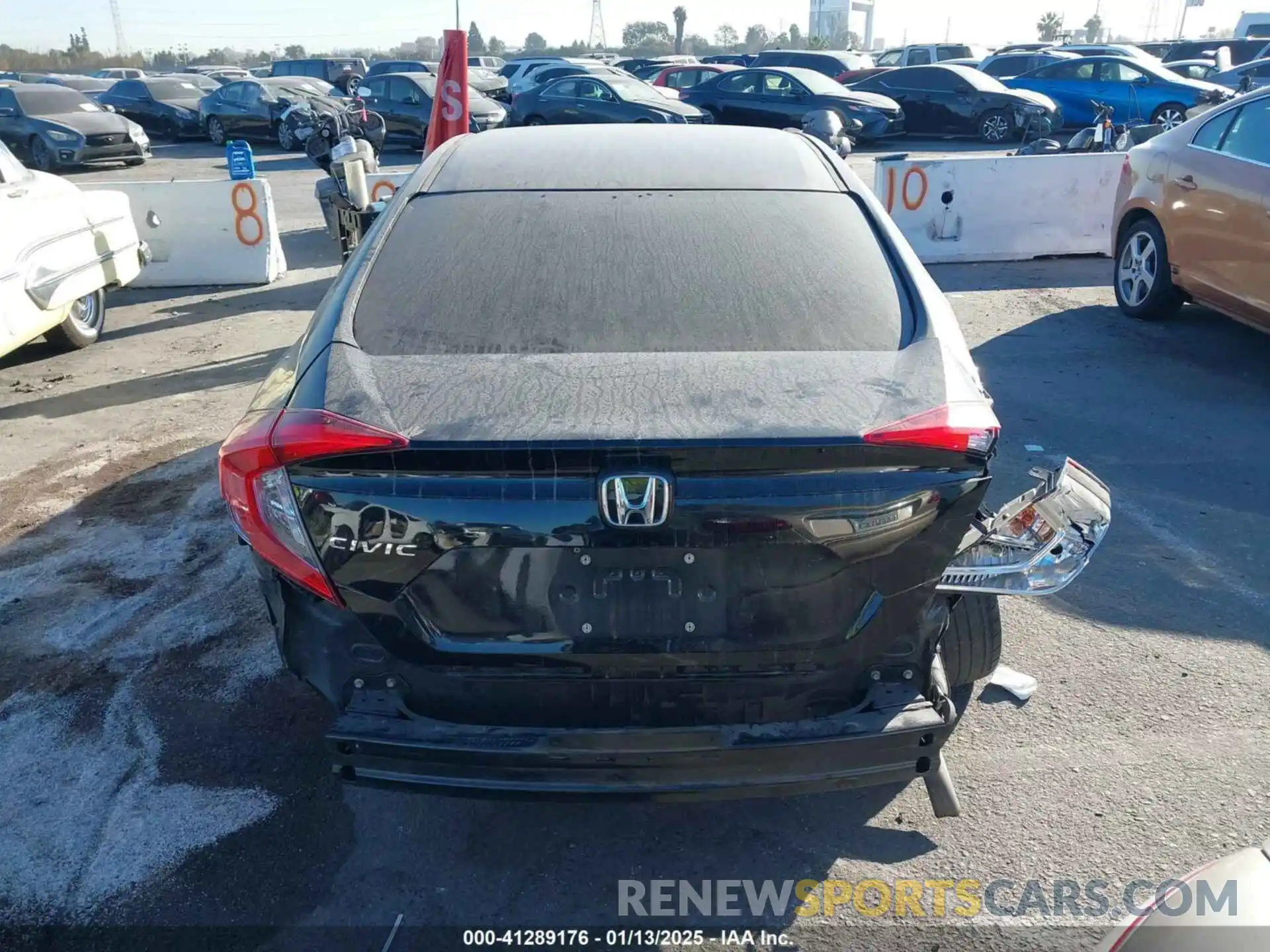 16 Photograph of a damaged car 19XFC2F69KE212091 HONDA CIVIC 2019