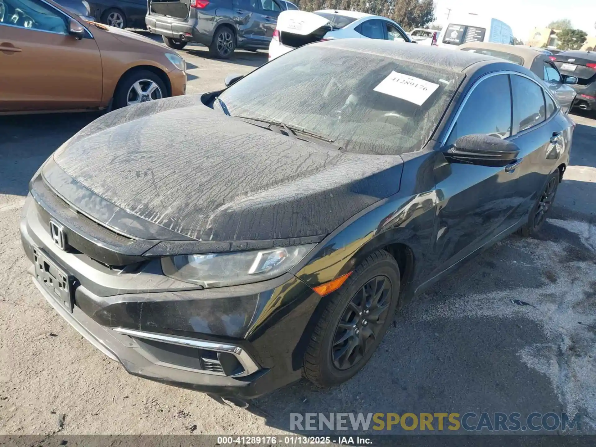 2 Photograph of a damaged car 19XFC2F69KE212091 HONDA CIVIC 2019