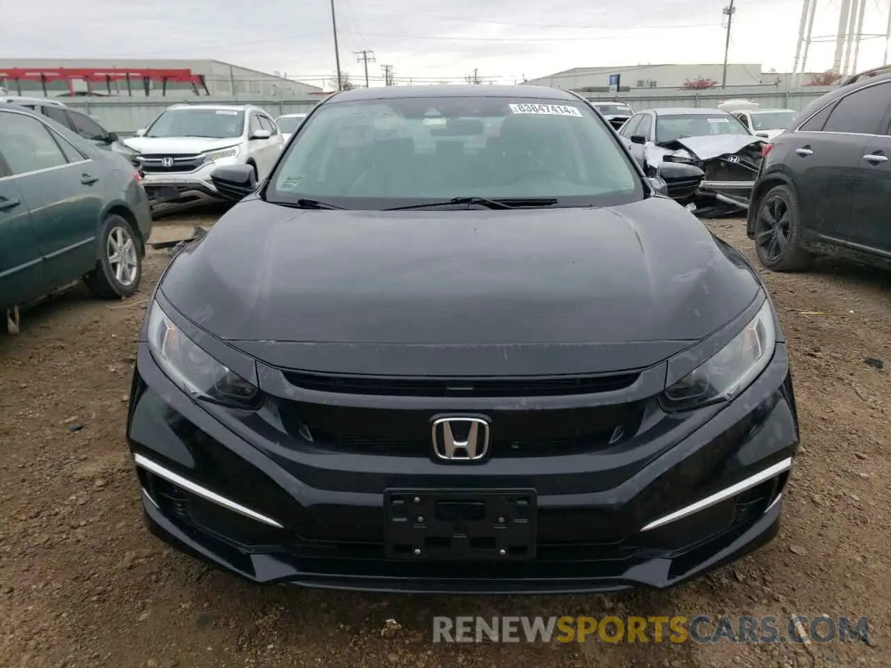 5 Photograph of a damaged car 19XFC2F6XKE004169 HONDA CIVIC 2019