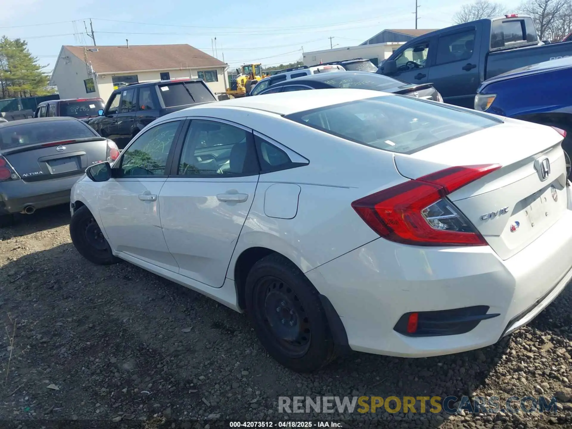 14 Photograph of a damaged car 19XFC2F6XKE006228 HONDA CIVIC 2019