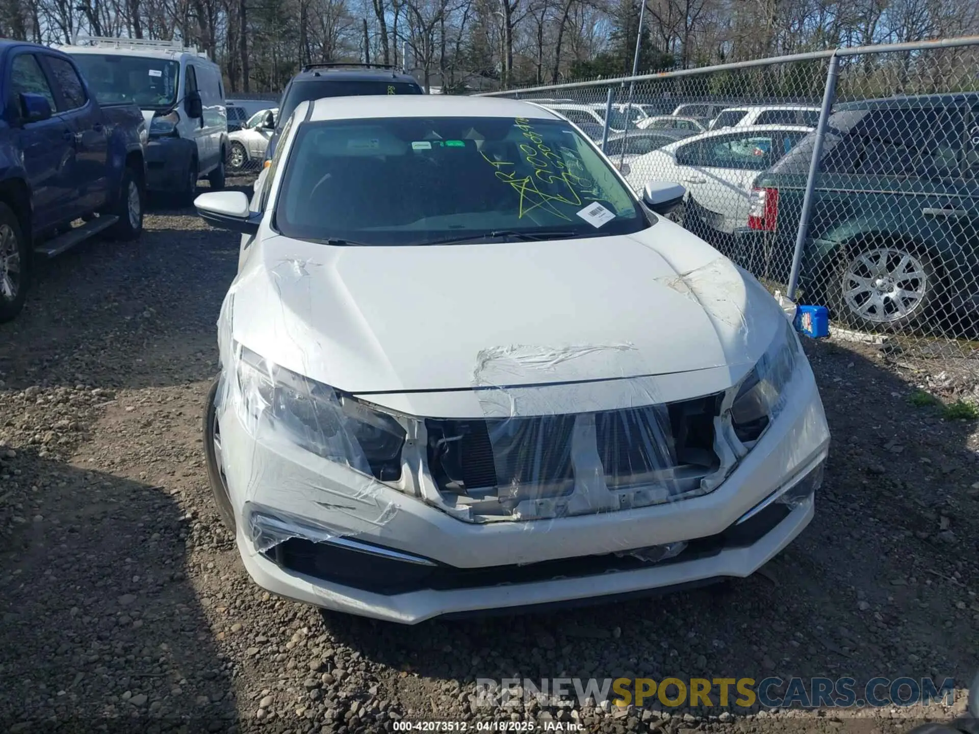 6 Photograph of a damaged car 19XFC2F6XKE006228 HONDA CIVIC 2019