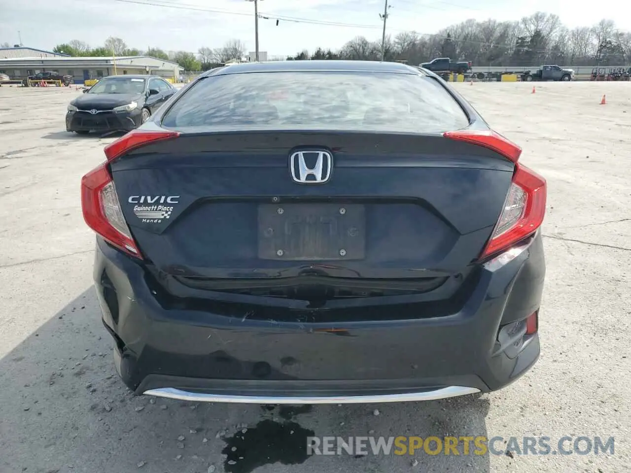6 Photograph of a damaged car 19XFC2F6XKE010537 HONDA CIVIC 2019