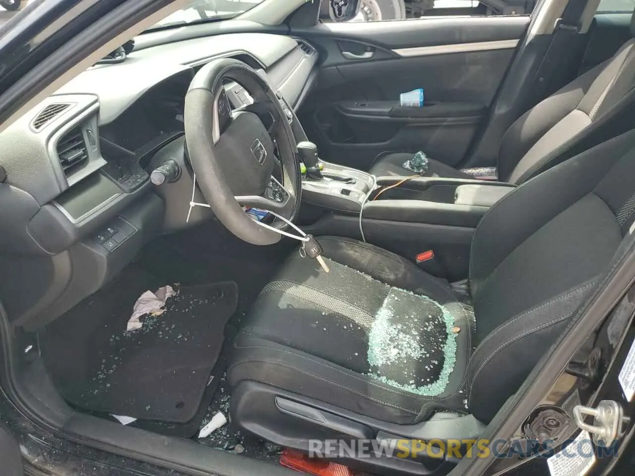 7 Photograph of a damaged car 19XFC2F6XKE010537 HONDA CIVIC 2019
