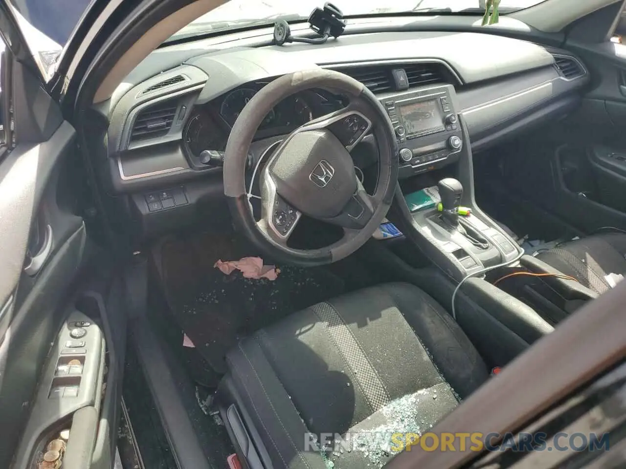 8 Photograph of a damaged car 19XFC2F6XKE010537 HONDA CIVIC 2019