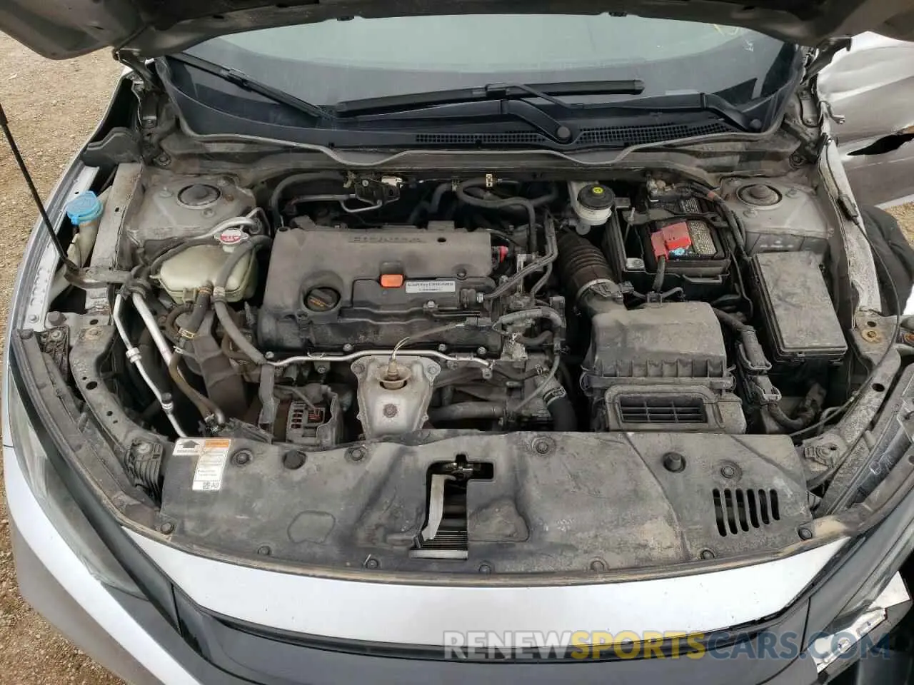 11 Photograph of a damaged car 19XFC2F6XKE017326 HONDA CIVIC 2019