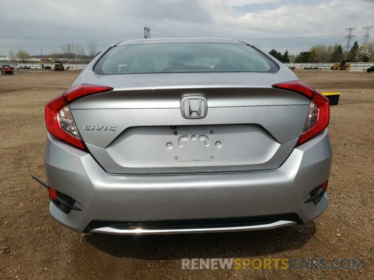 6 Photograph of a damaged car 19XFC2F6XKE017326 HONDA CIVIC 2019