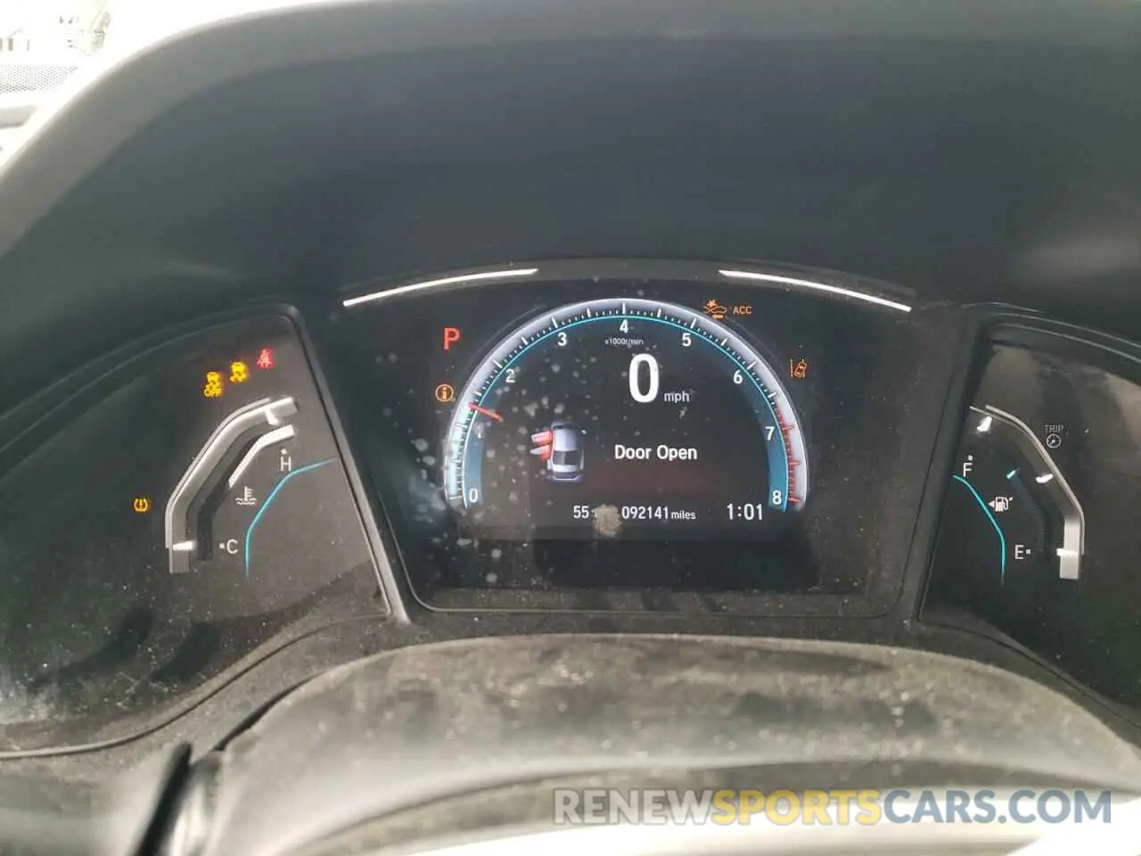 9 Photograph of a damaged car 19XFC2F6XKE017326 HONDA CIVIC 2019