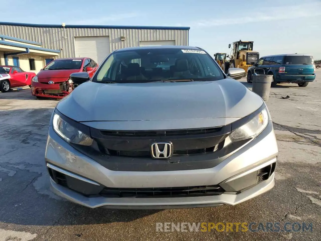 5 Photograph of a damaged car 19XFC2F6XKE024017 HONDA CIVIC 2019