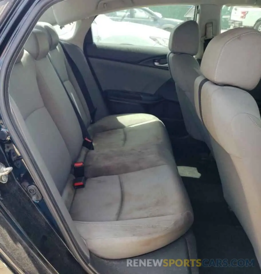 10 Photograph of a damaged car 19XFC2F6XKE037186 HONDA CIVIC 2019