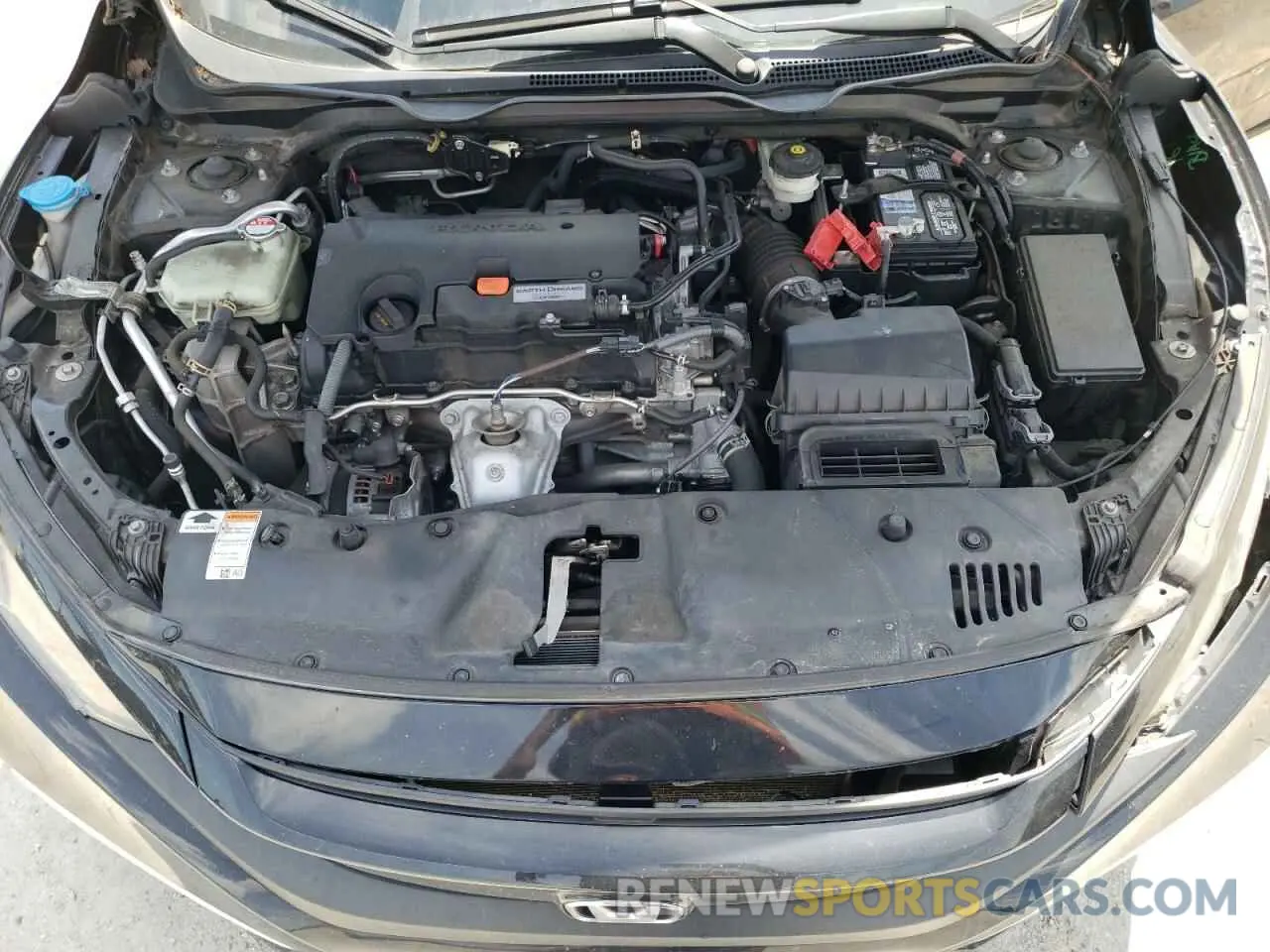 11 Photograph of a damaged car 19XFC2F6XKE037186 HONDA CIVIC 2019