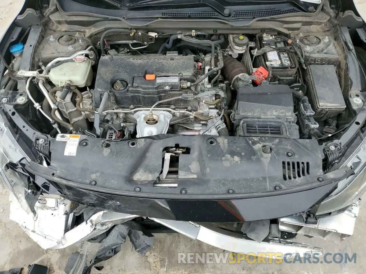 11 Photograph of a damaged car 19XFC2F6XKE051458 HONDA CIVIC 2019