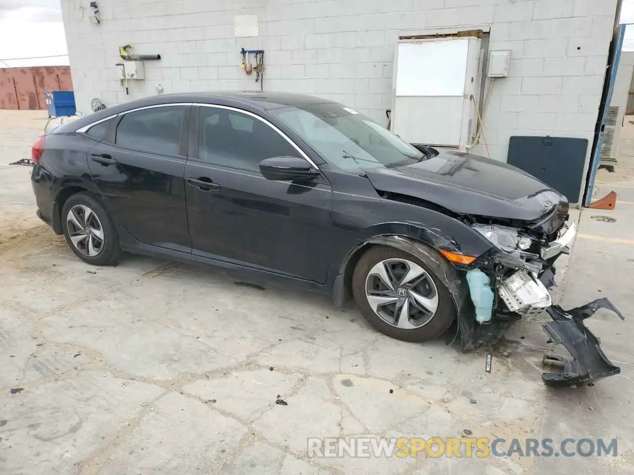 4 Photograph of a damaged car 19XFC2F6XKE051458 HONDA CIVIC 2019