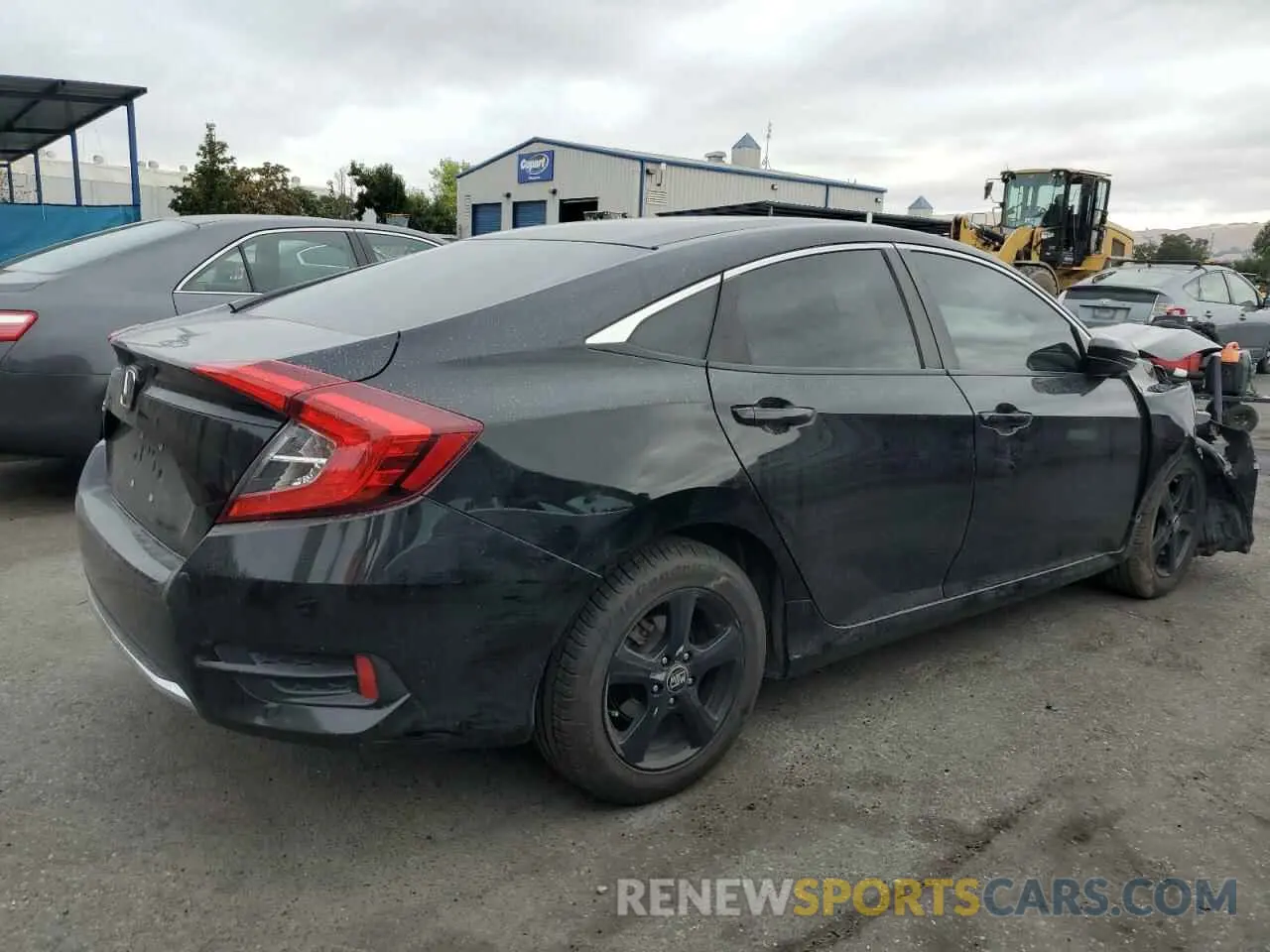 3 Photograph of a damaged car 19XFC2F6XKE207739 HONDA CIVIC 2019