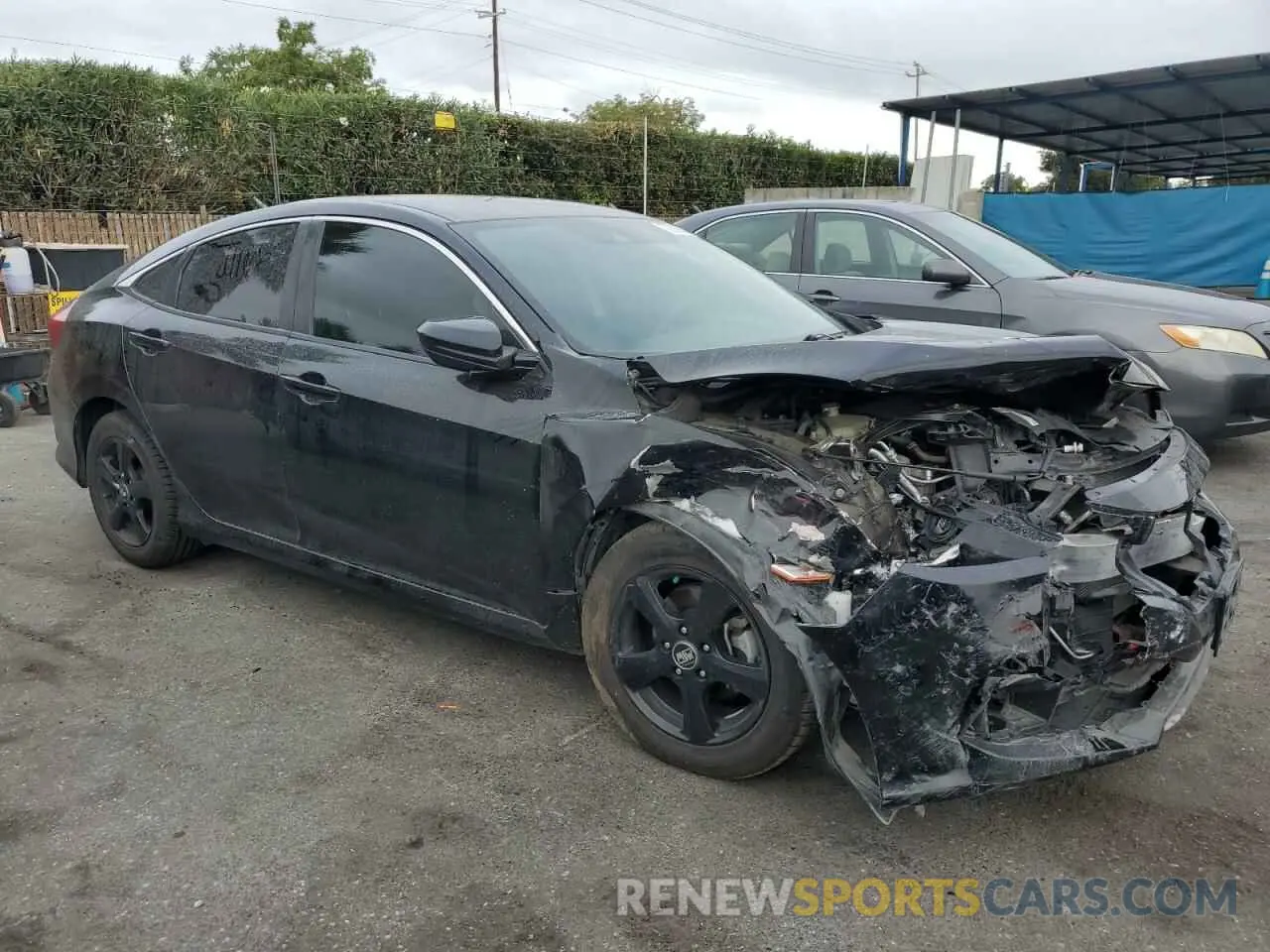 4 Photograph of a damaged car 19XFC2F6XKE207739 HONDA CIVIC 2019