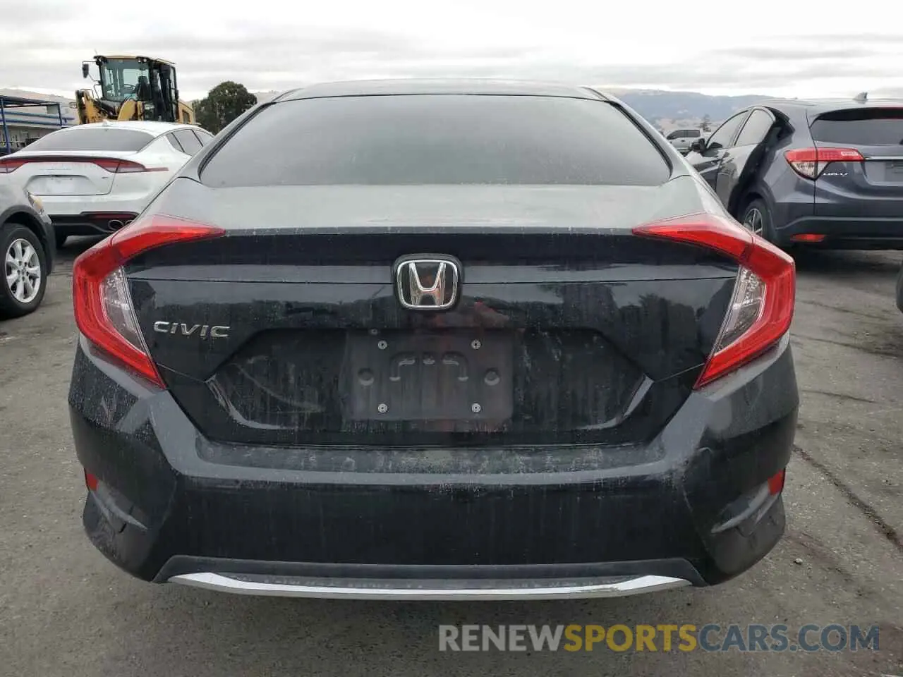6 Photograph of a damaged car 19XFC2F6XKE207739 HONDA CIVIC 2019