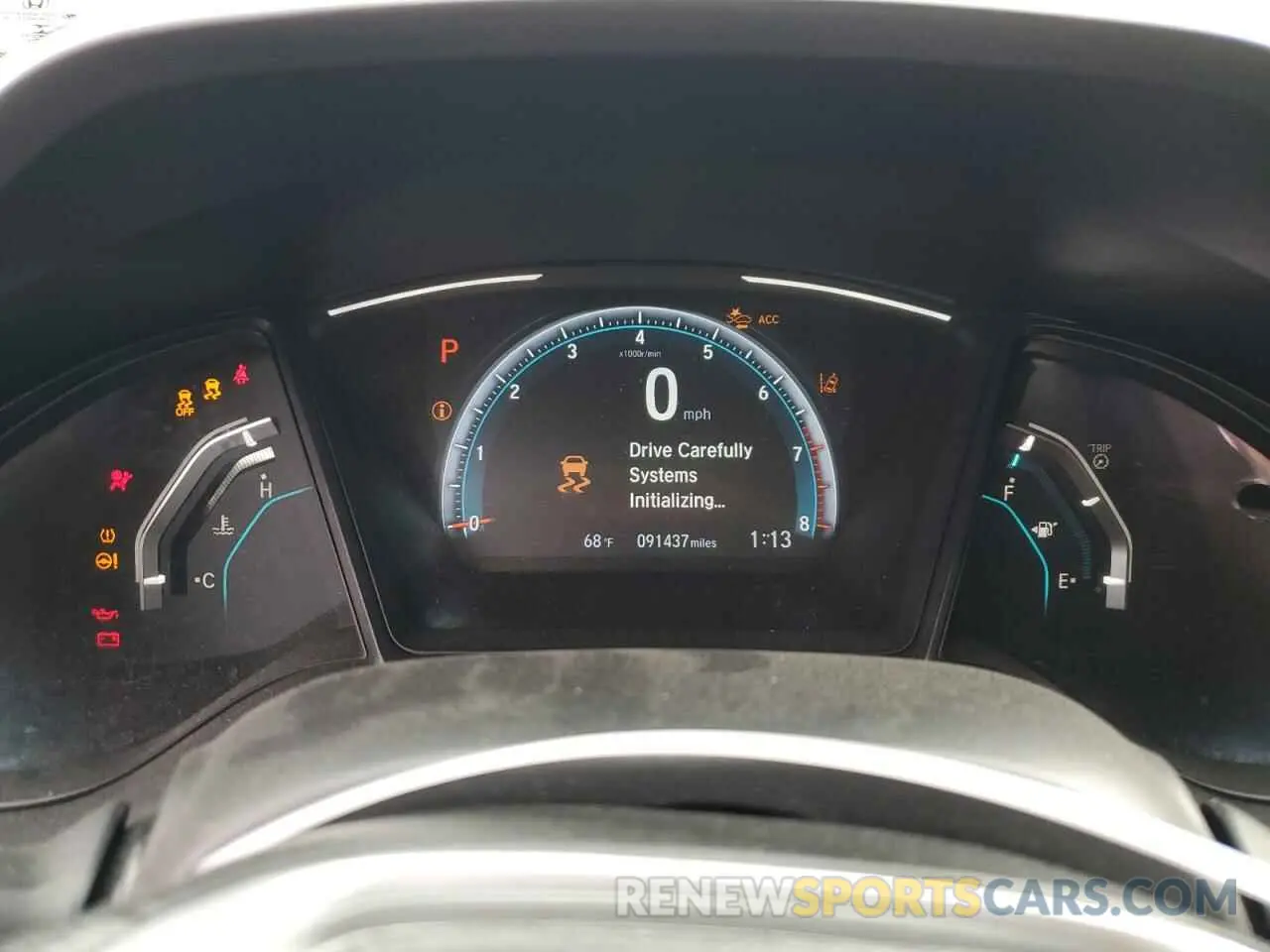9 Photograph of a damaged car 19XFC2F6XKE207739 HONDA CIVIC 2019