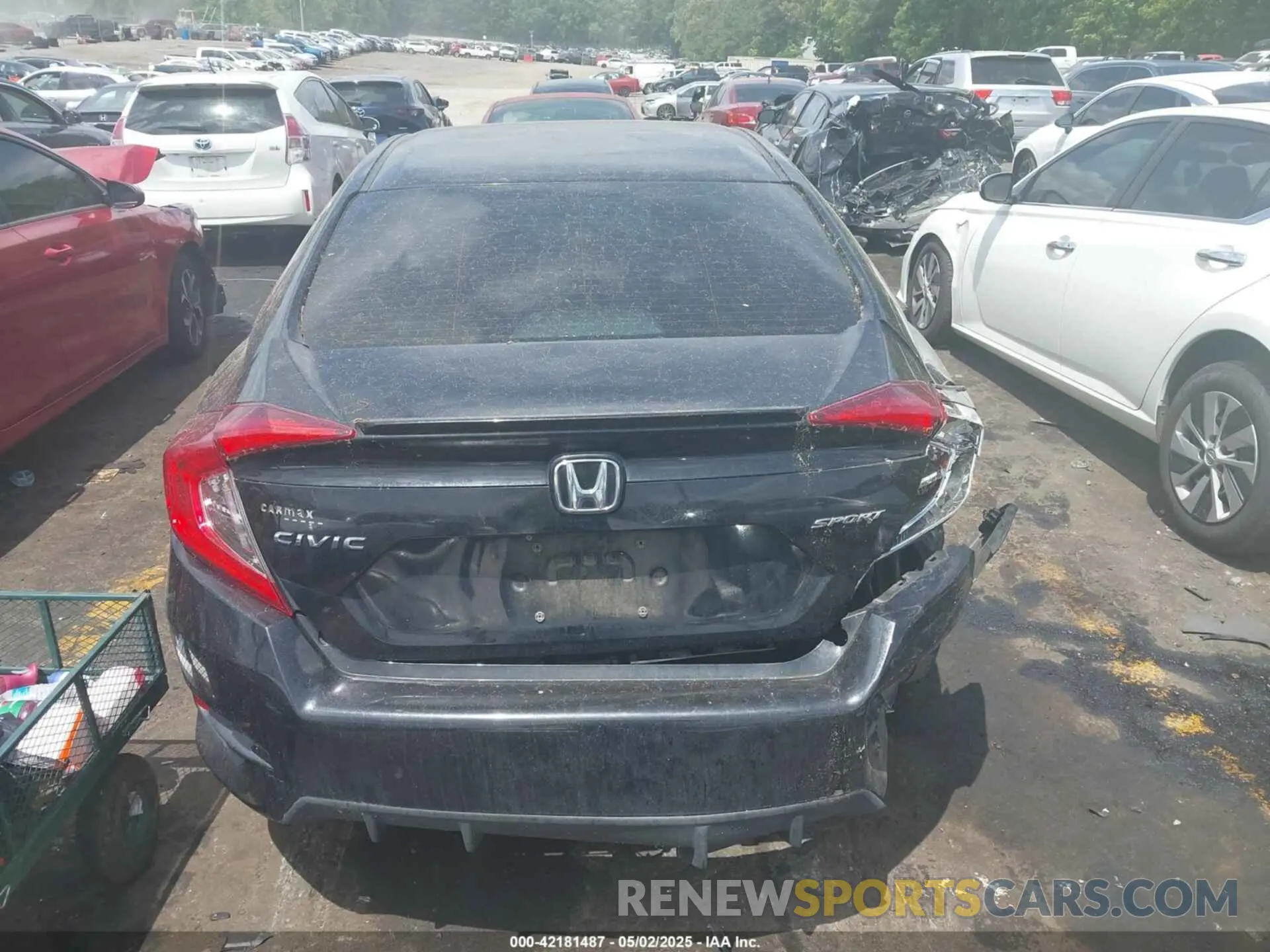 16 Photograph of a damaged car 19XFC2F80KE020706 HONDA CIVIC 2019