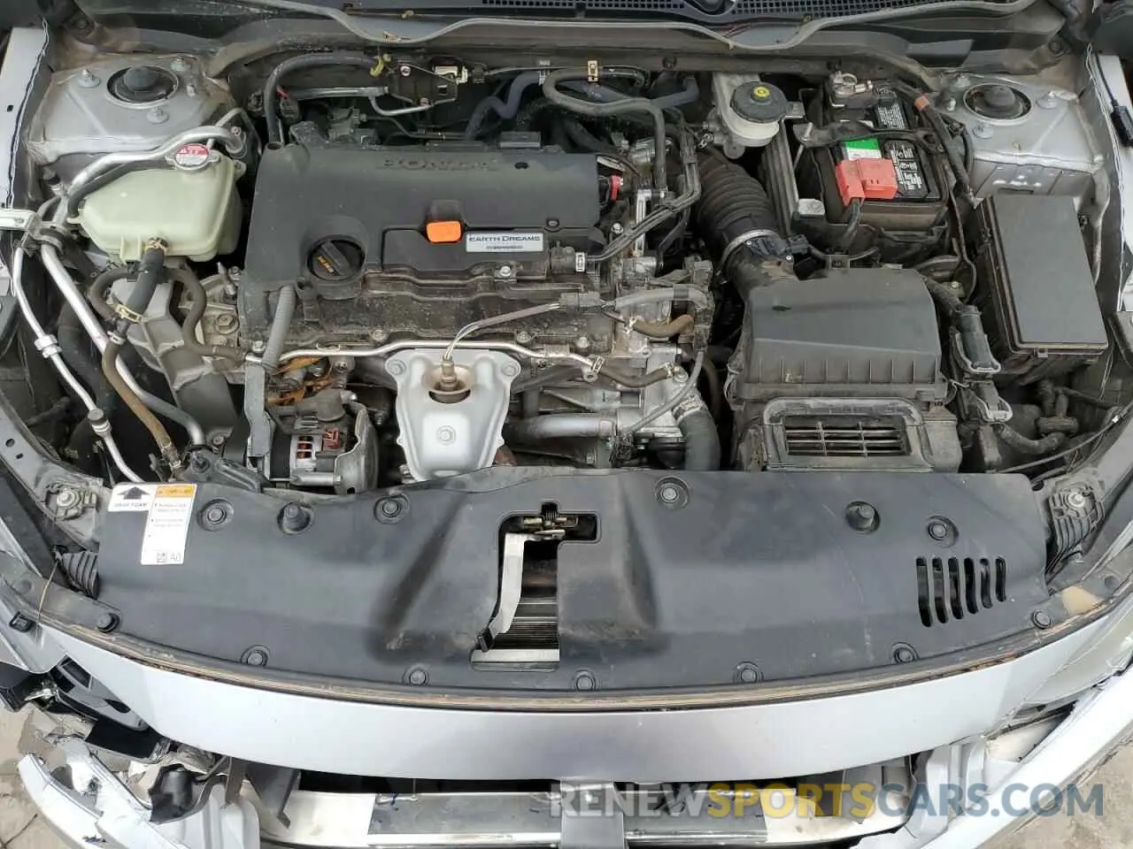 11 Photograph of a damaged car 19XFC2F80KE031091 HONDA CIVIC 2019