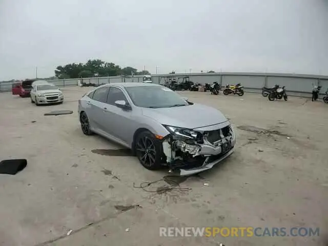 13 Photograph of a damaged car 19XFC2F80KE031091 HONDA CIVIC 2019