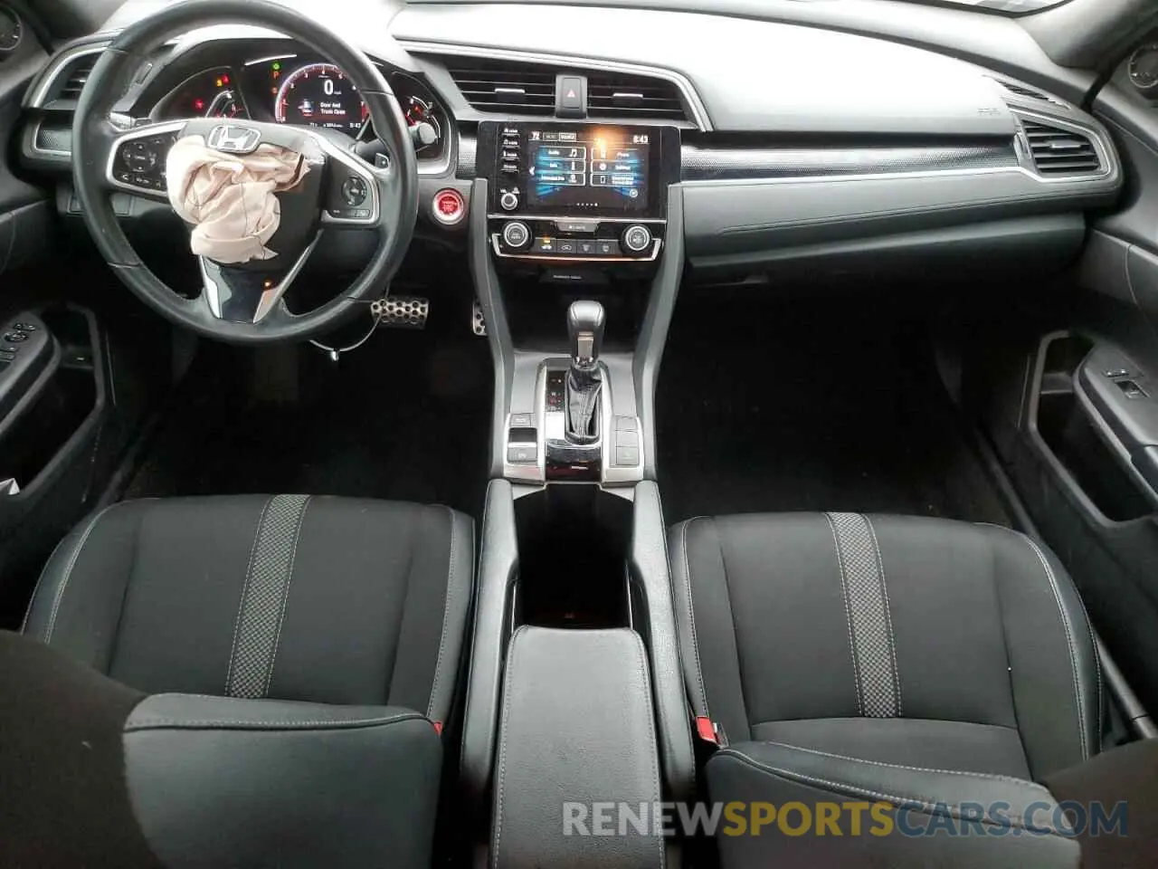 8 Photograph of a damaged car 19XFC2F80KE031091 HONDA CIVIC 2019
