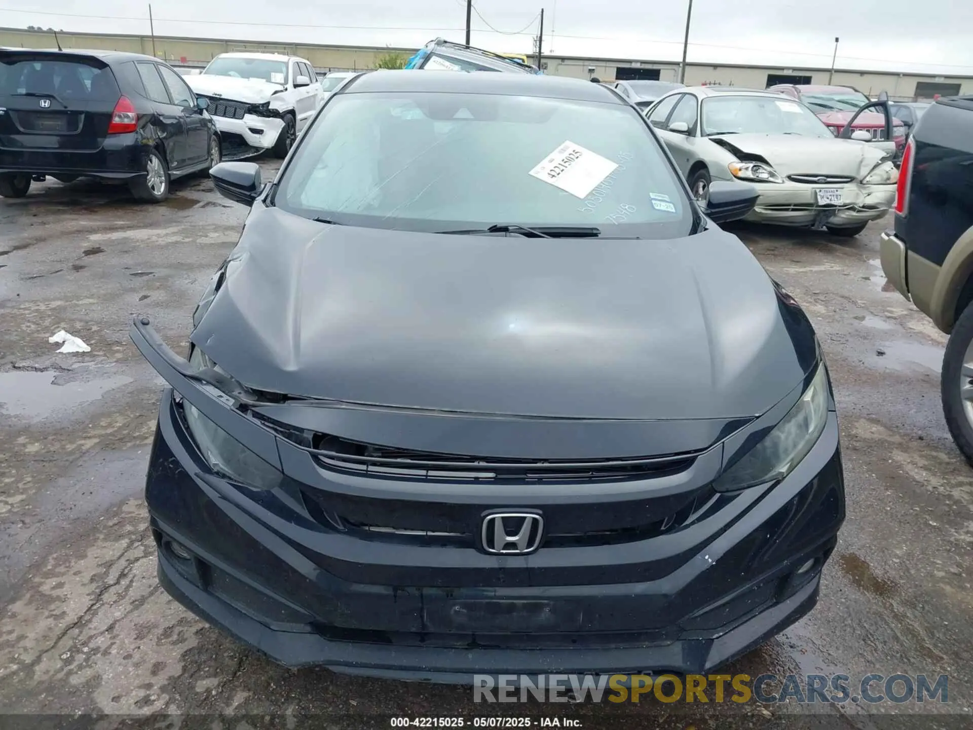 12 Photograph of a damaged car 19XFC2F80KE047548 HONDA CIVIC 2019