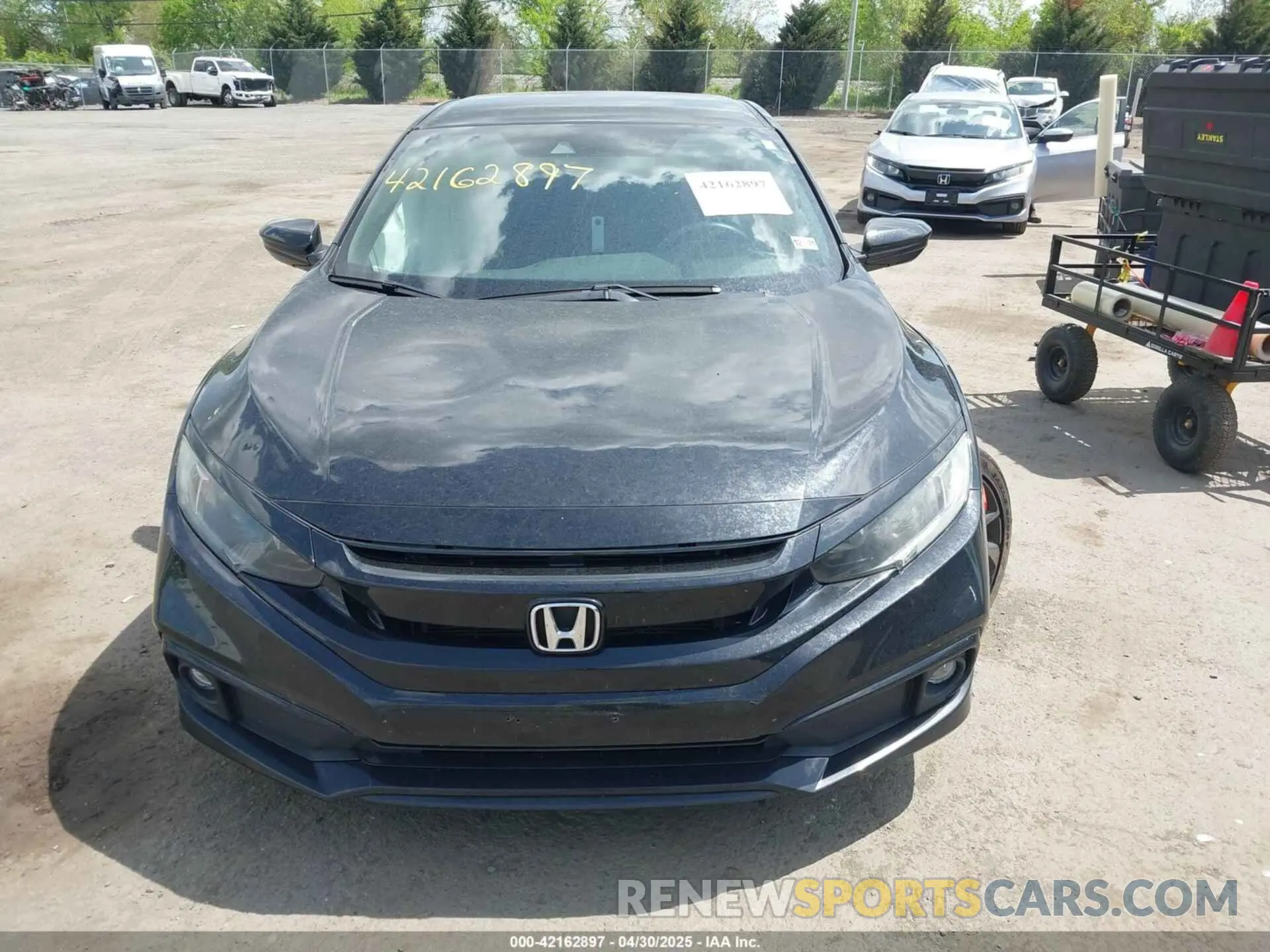 12 Photograph of a damaged car 19XFC2F80KE049025 HONDA CIVIC 2019