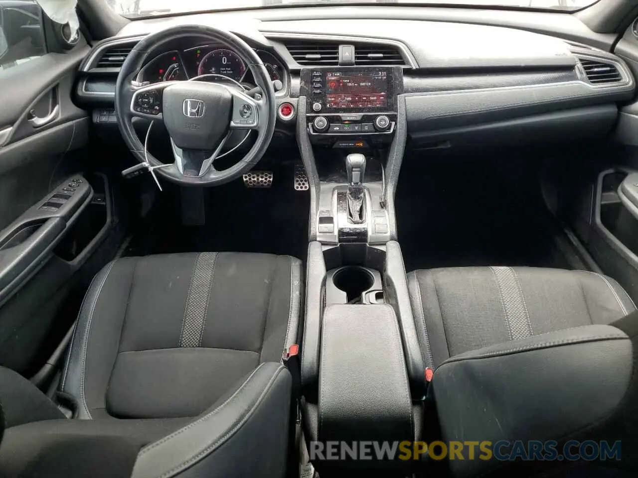 8 Photograph of a damaged car 19XFC2F81KE007303 HONDA CIVIC 2019
