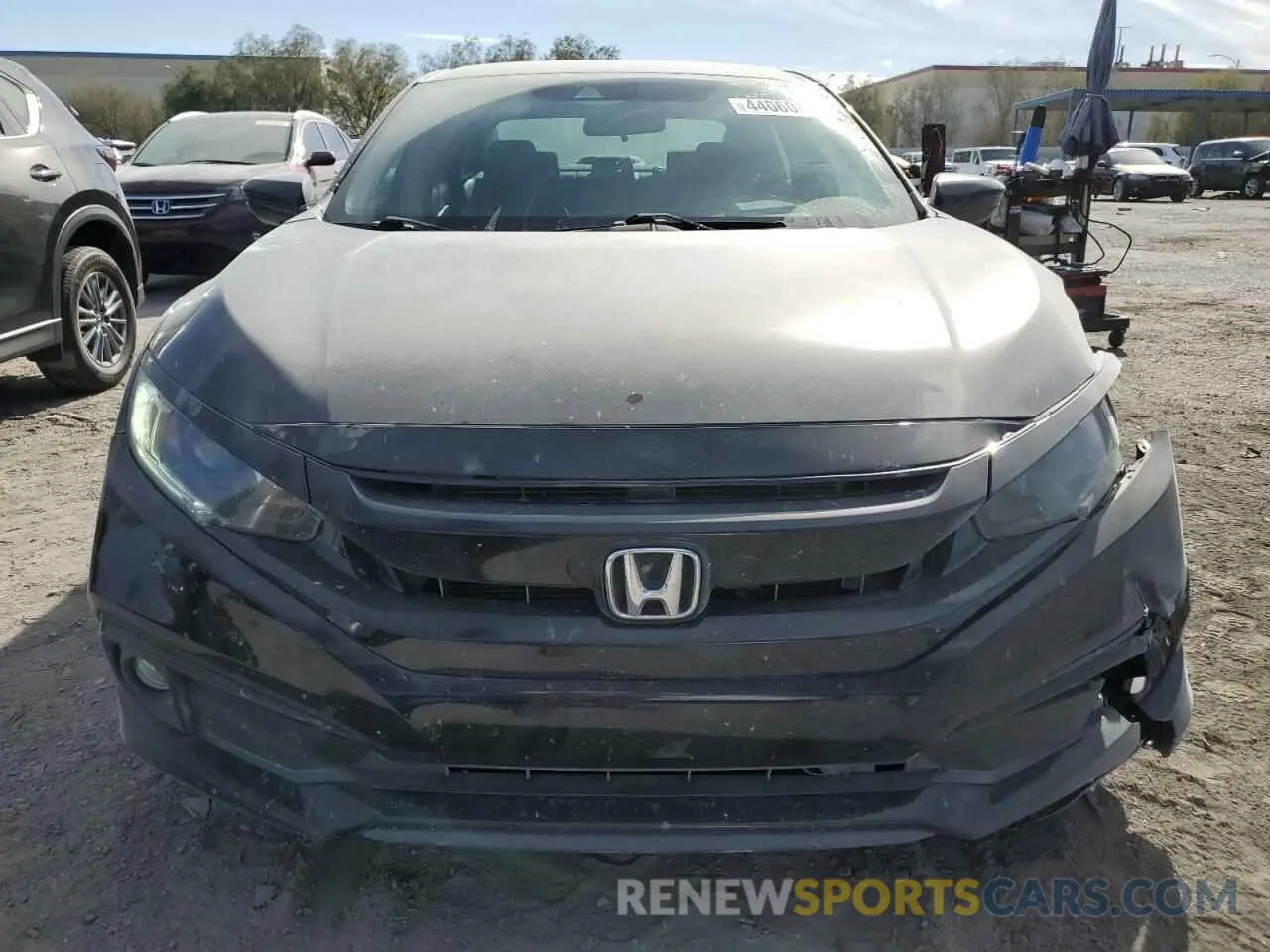 5 Photograph of a damaged car 19XFC2F81KE007902 HONDA CIVIC 2019