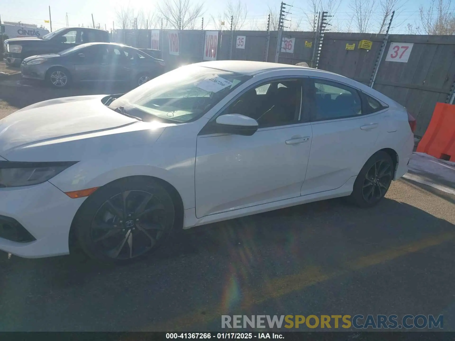 14 Photograph of a damaged car 19XFC2F81KE007981 HONDA CIVIC 2019