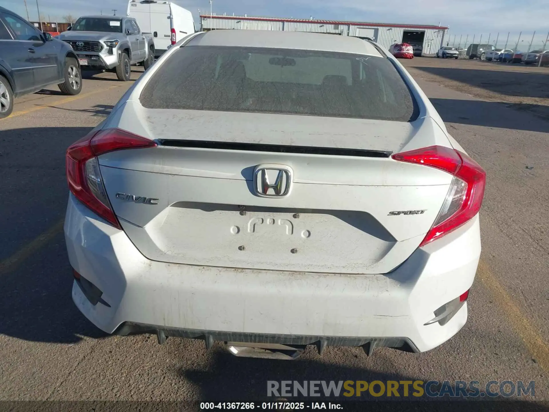 16 Photograph of a damaged car 19XFC2F81KE007981 HONDA CIVIC 2019