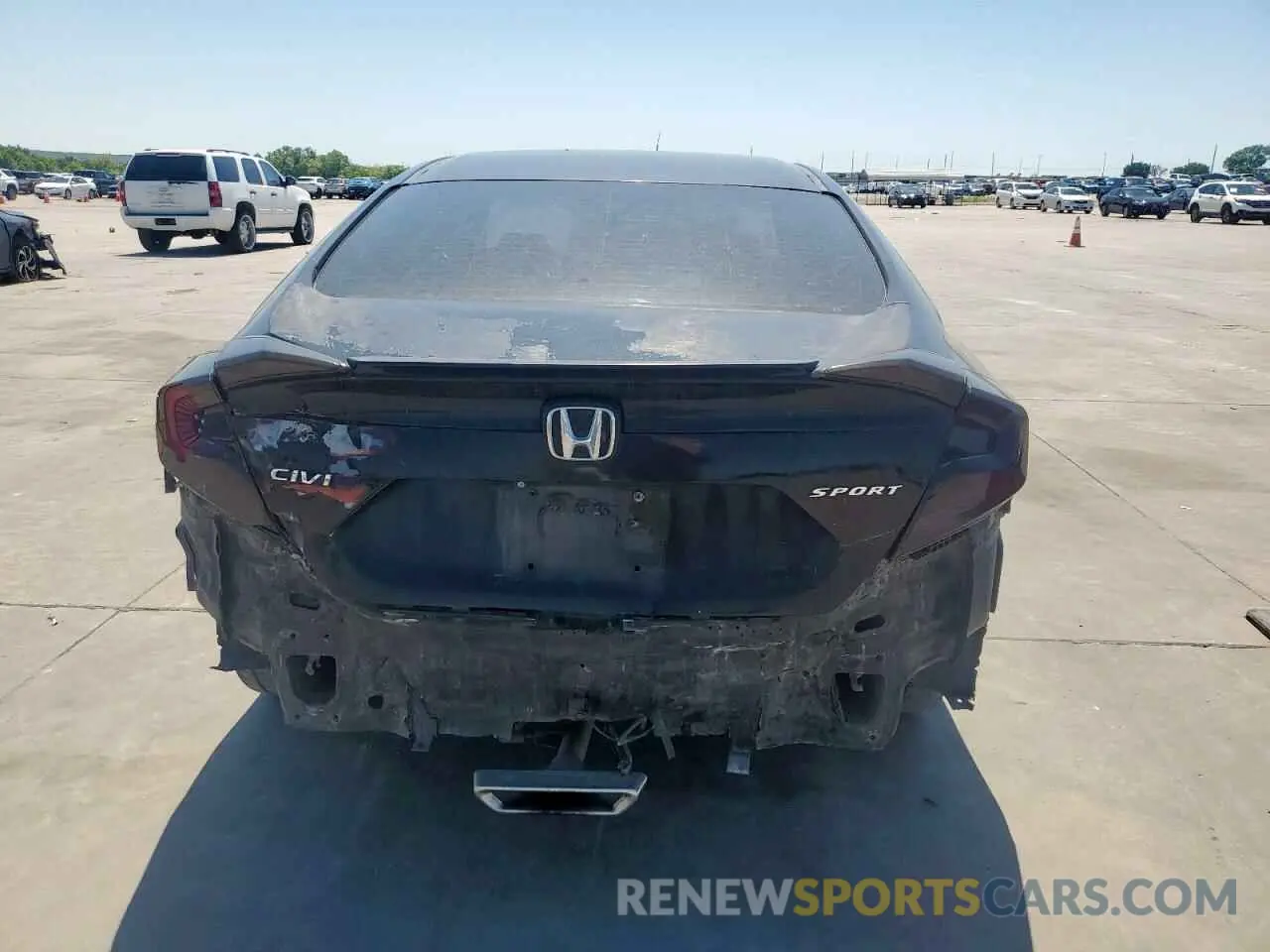 6 Photograph of a damaged car 19XFC2F81KE011609 HONDA CIVIC 2019