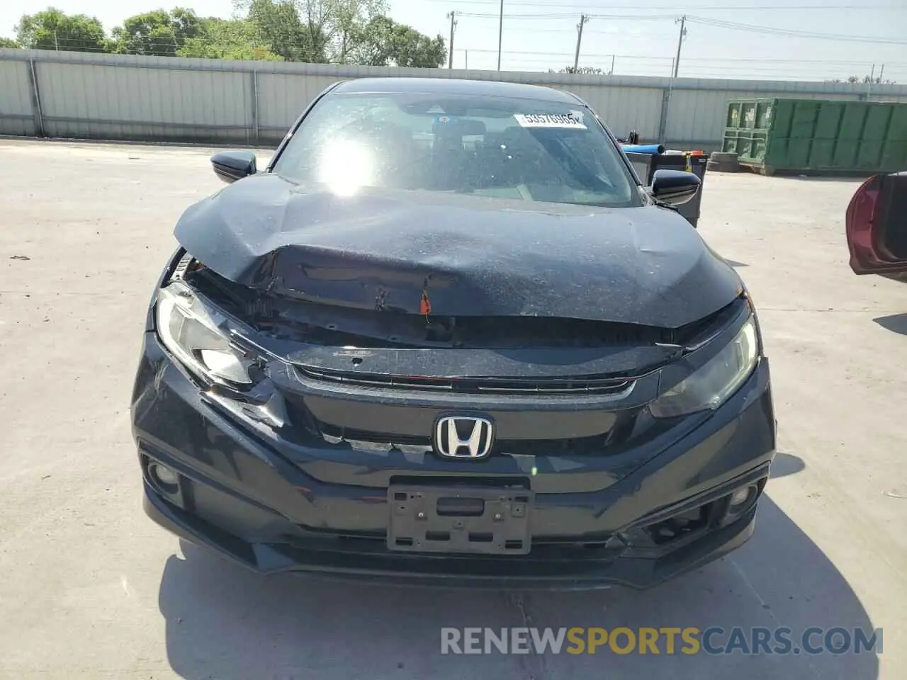 5 Photograph of a damaged car 19XFC2F81KE045324 HONDA CIVIC 2019
