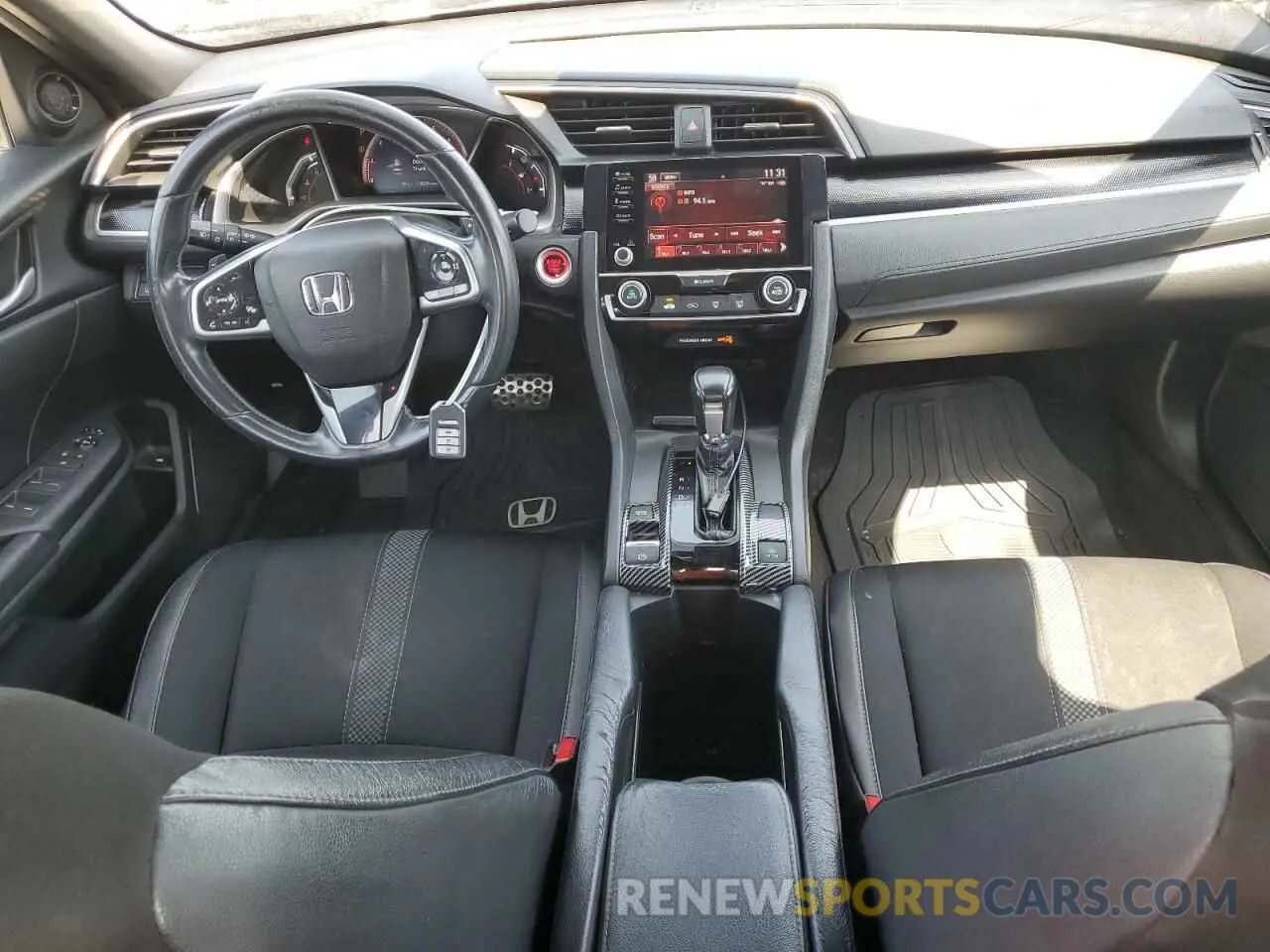 8 Photograph of a damaged car 19XFC2F81KE045324 HONDA CIVIC 2019