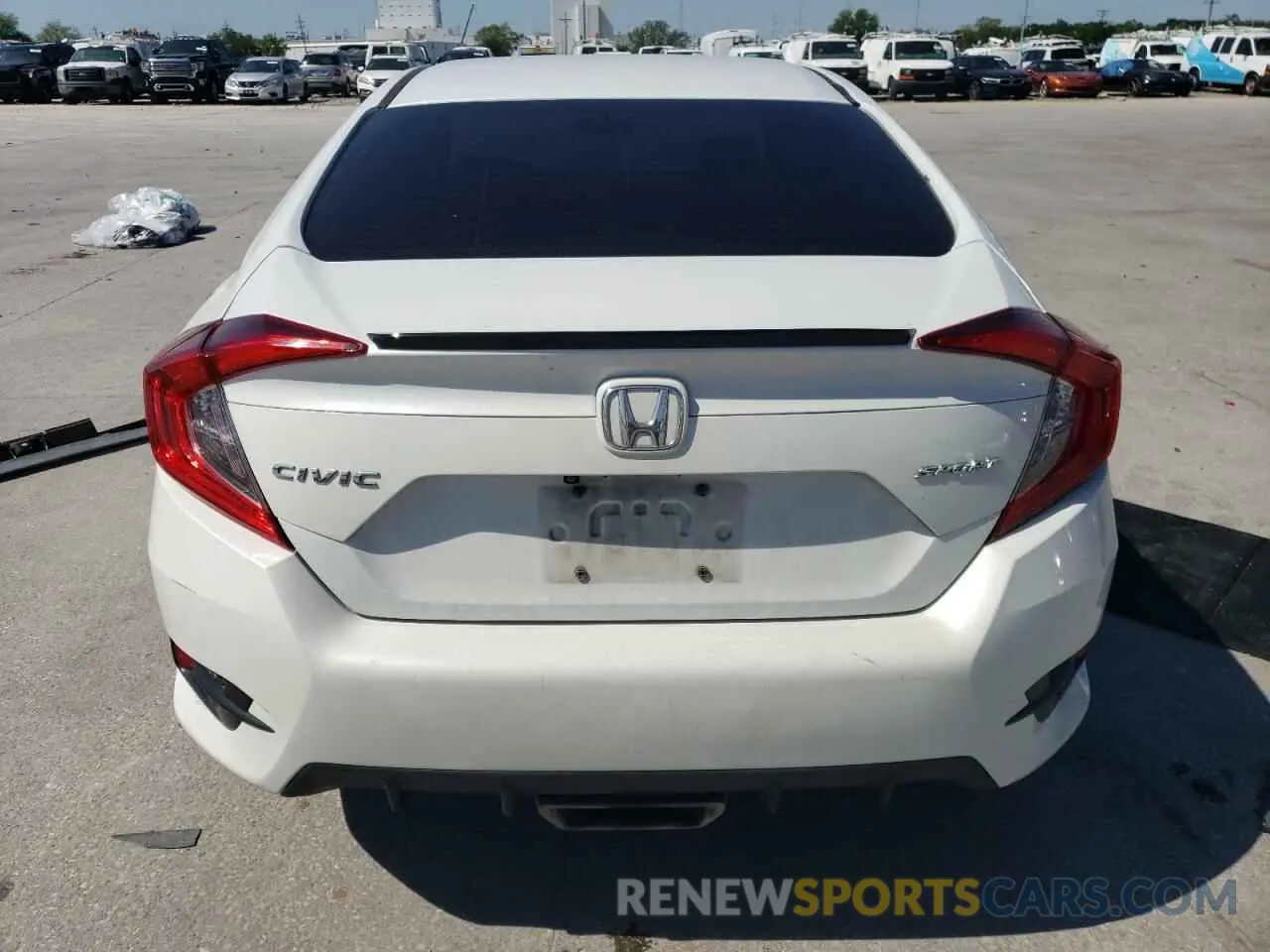 6 Photograph of a damaged car 19XFC2F81KE049938 HONDA CIVIC 2019
