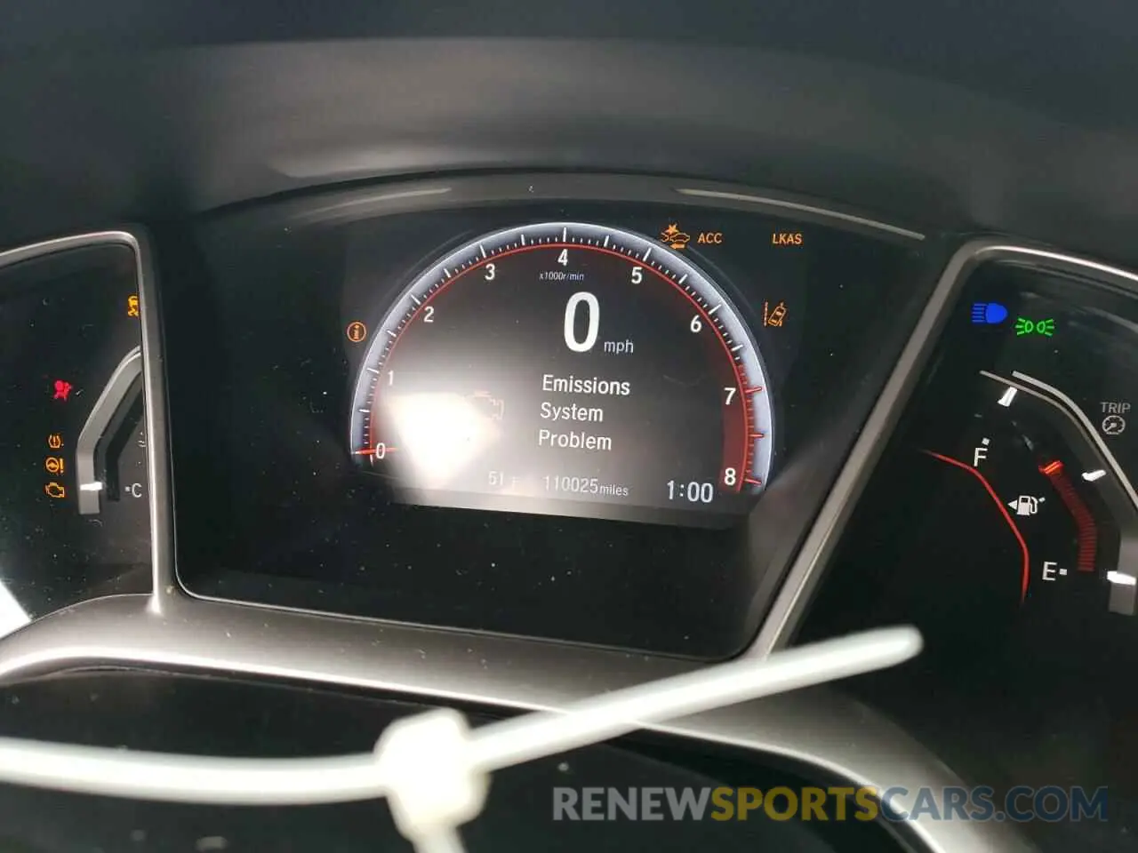 9 Photograph of a damaged car 19XFC2F81KE051429 HONDA CIVIC 2019