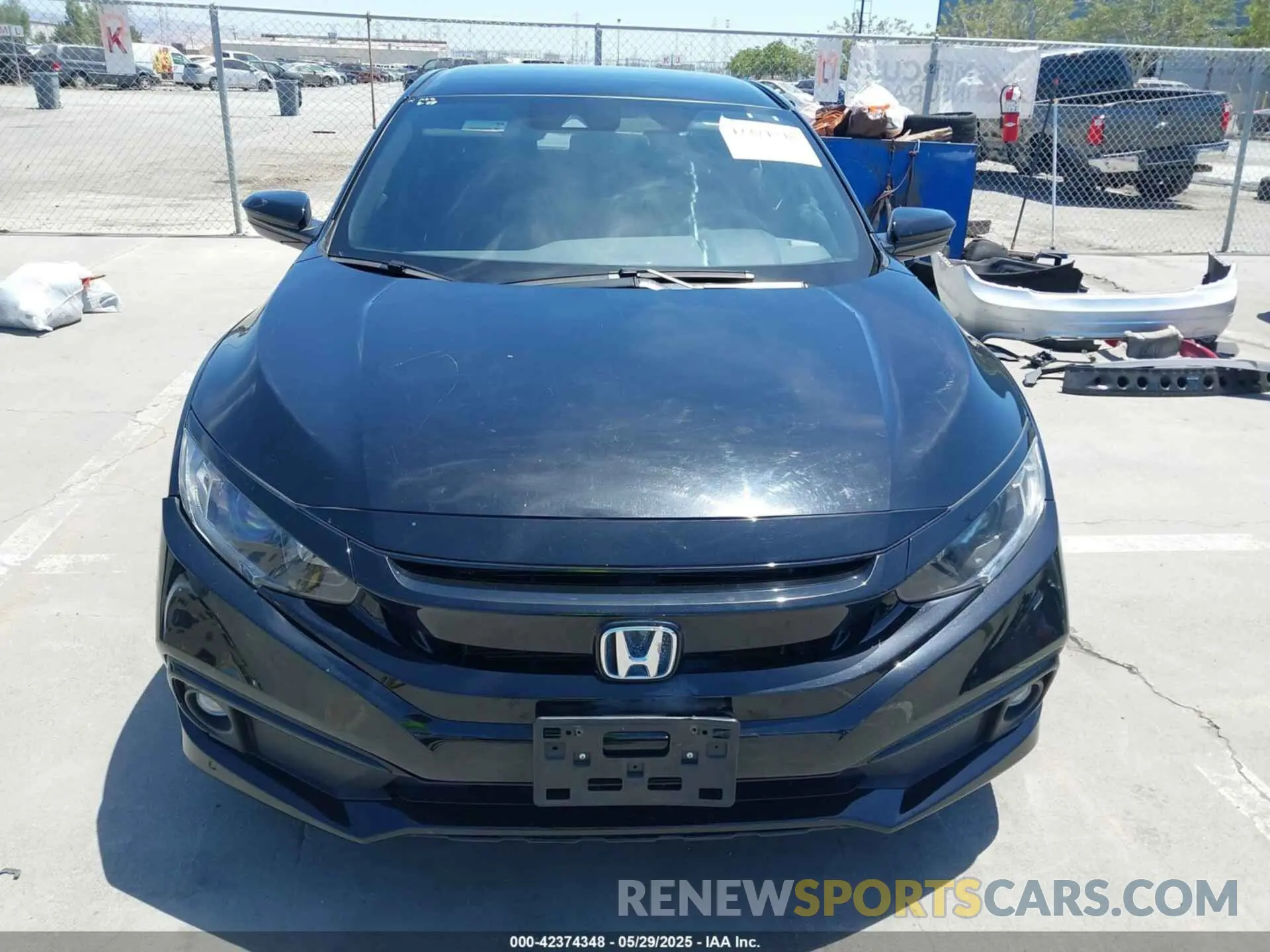 11 Photograph of a damaged car 19XFC2F81KE202656 HONDA CIVIC 2019