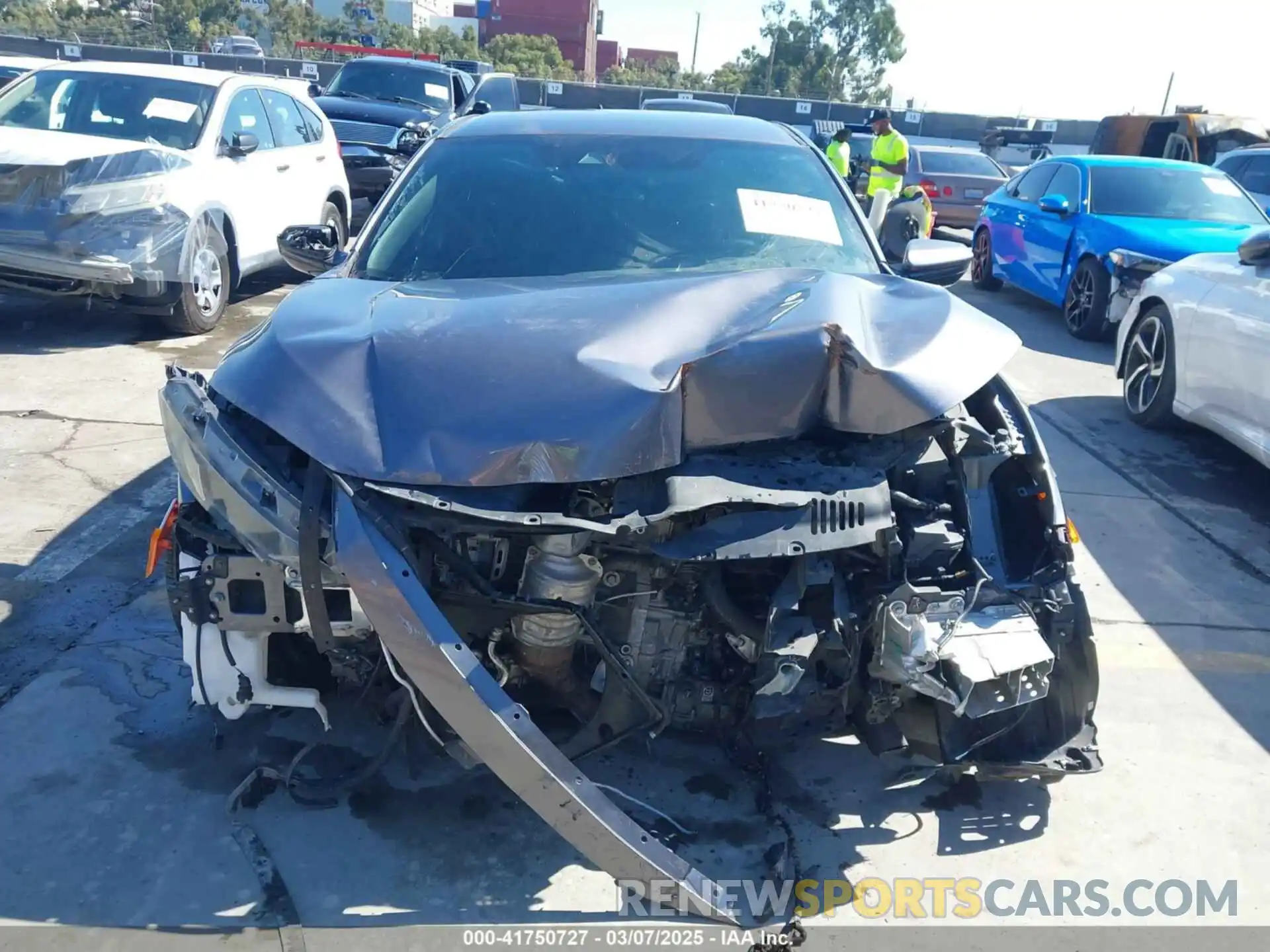 13 Photograph of a damaged car 19XFC2F81KE204908 HONDA CIVIC 2019